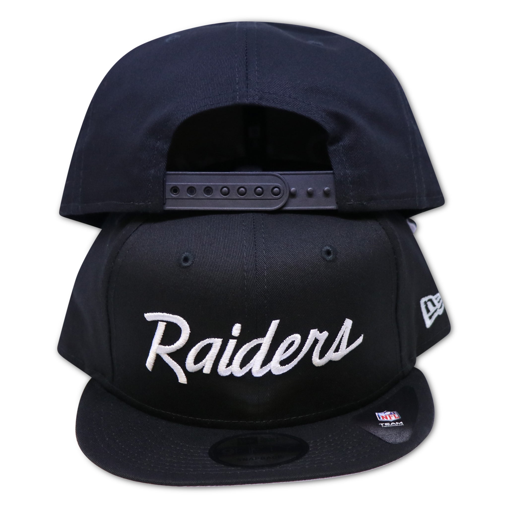 OAKLAND RAIDERS "SCRIPT LOGO" NEW ERA 9FIFTY SNAPBACK