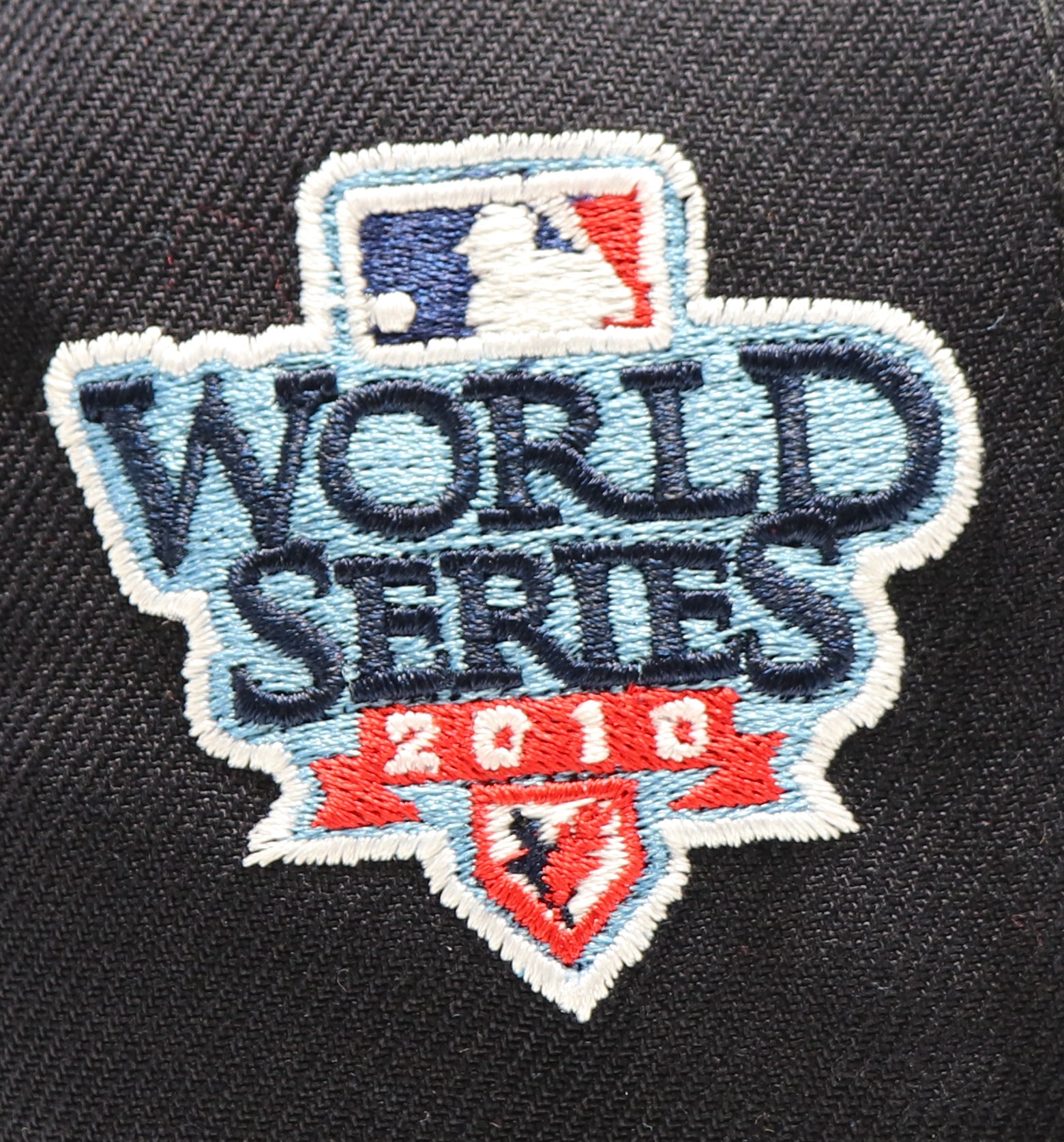 TEXAS RANGERS (2010 WORLDSERIES) NEWERA 59FIFTY FITTED (SKY BLUE UNDER VISOR)