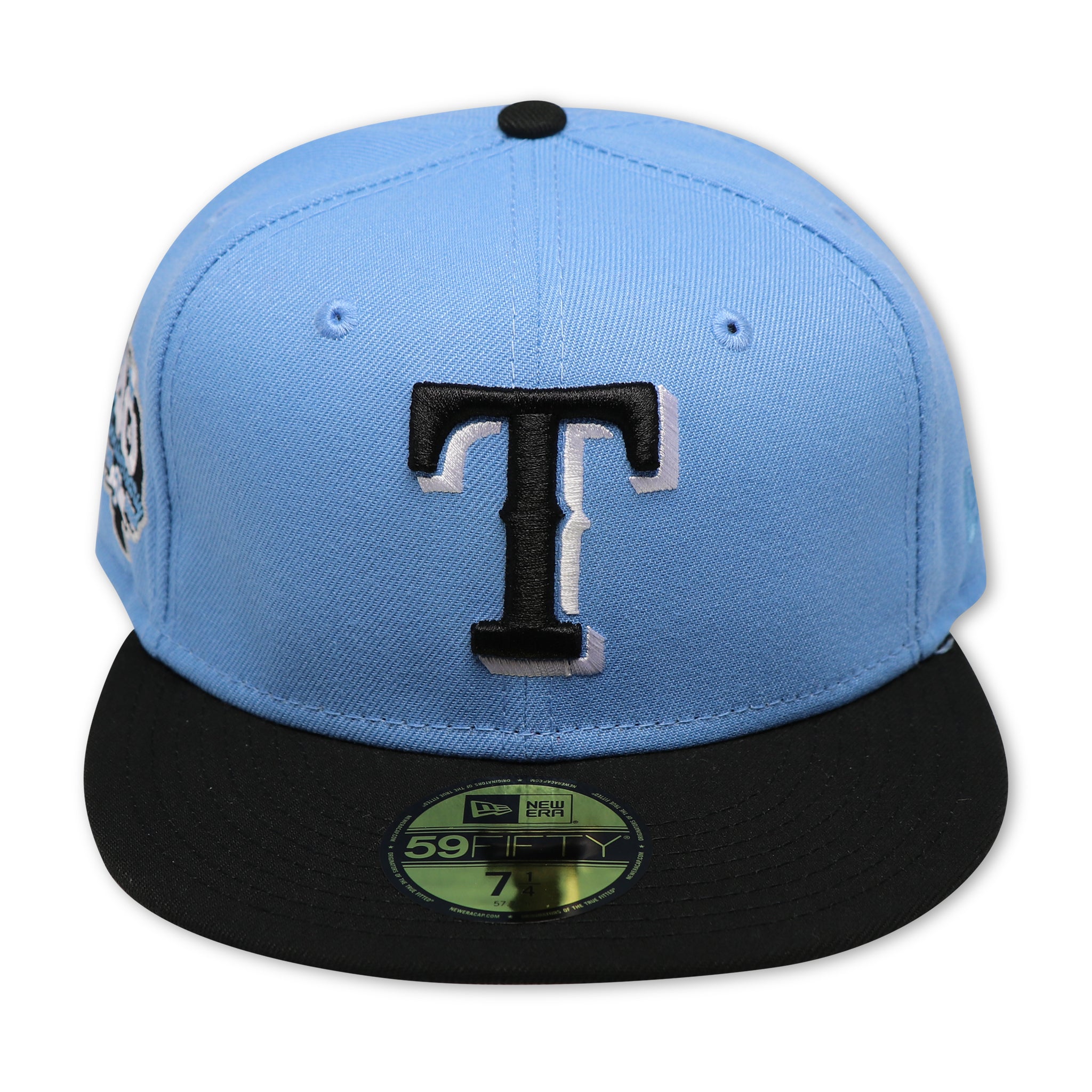 TEXAS RANGERS (40TH ANNIVERSARY) NEW ERA 59FIFTY FITTED (GREY UNDER VISOR)