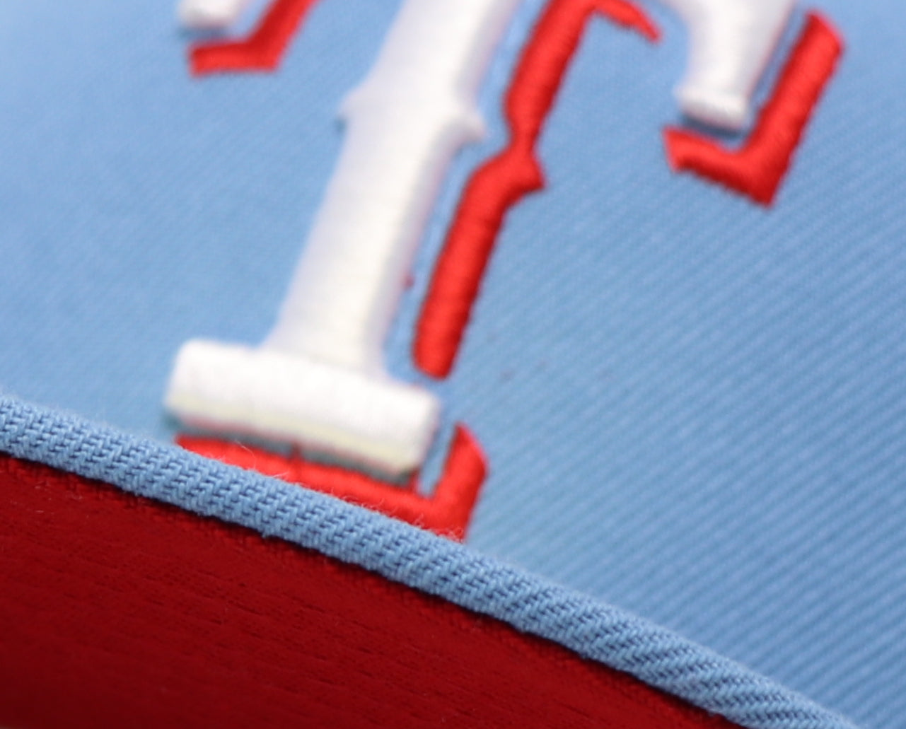 TEXAS RANGERS "2011 WS X 1995 ASG" NEW ERA 59FIFTY FITTED (RED UNDER VISOR)