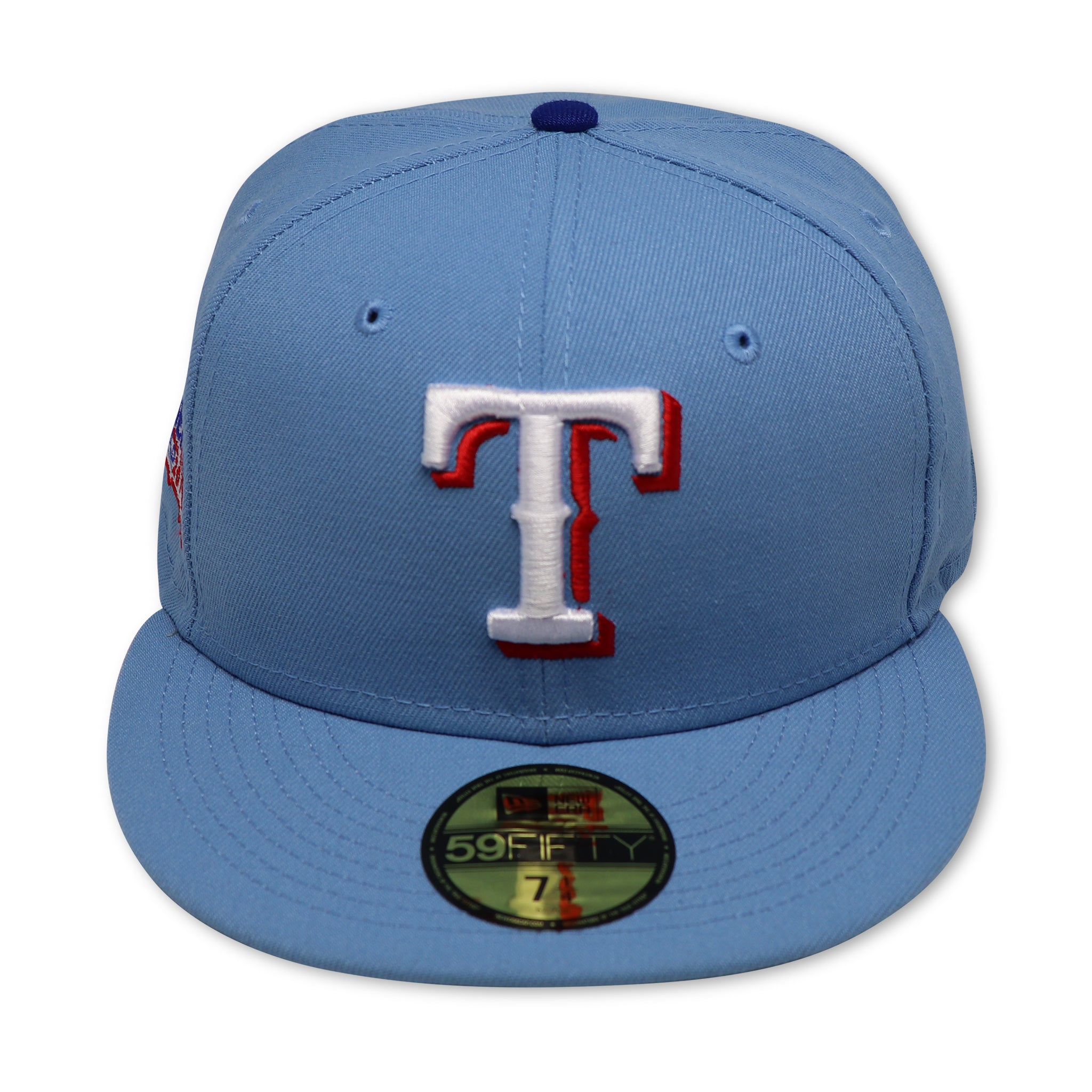 TEXAS RANGERS "2011 WS X 1995 ASG" NEW ERA 59FIFTY FITTED (RED UNDER VISOR)