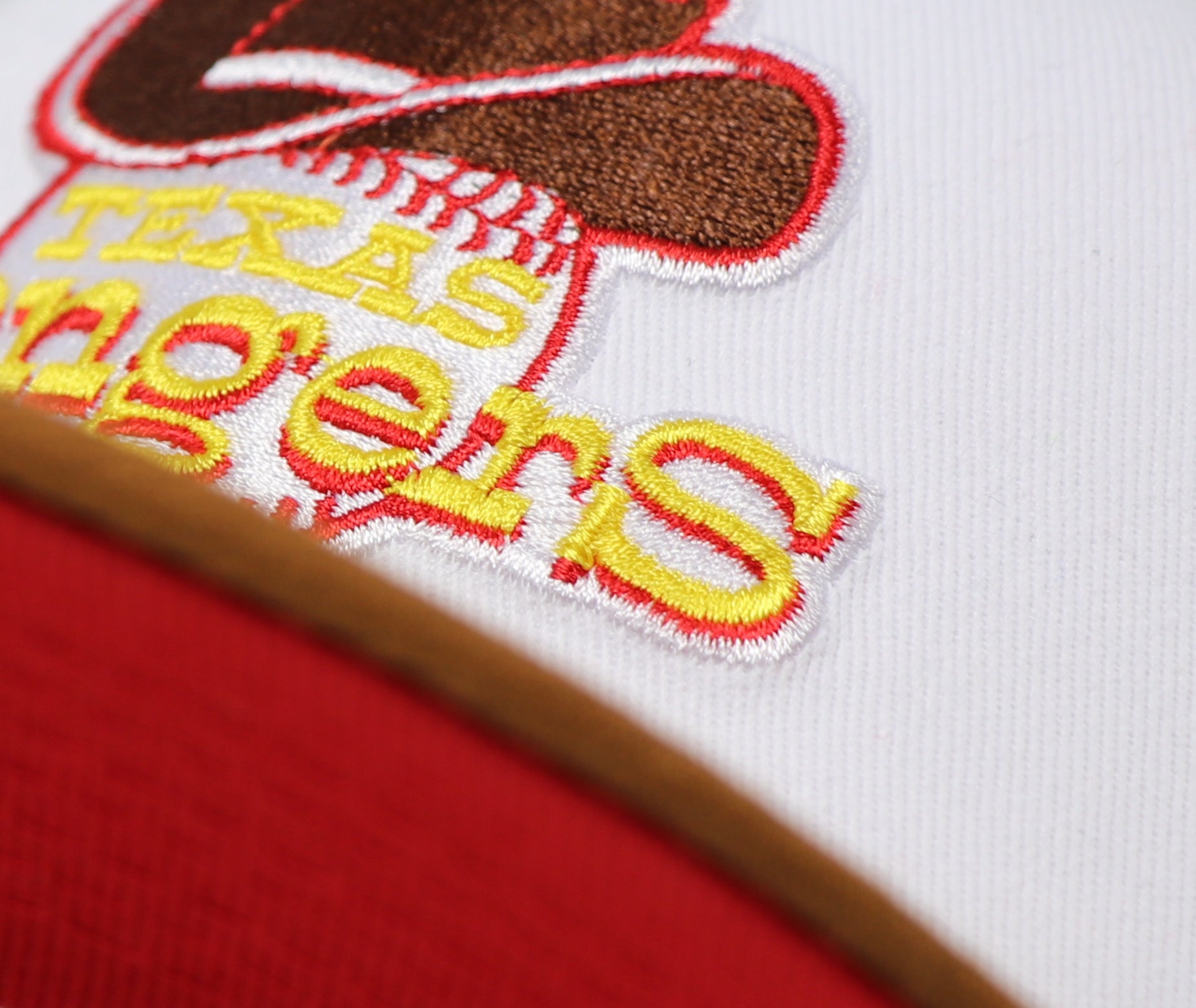 TEXAS RANGERS (ARLINGTON STADIUM 1972-1993) NEW ERA 59FIFTY FITTED (RED UNDER VISOR)
