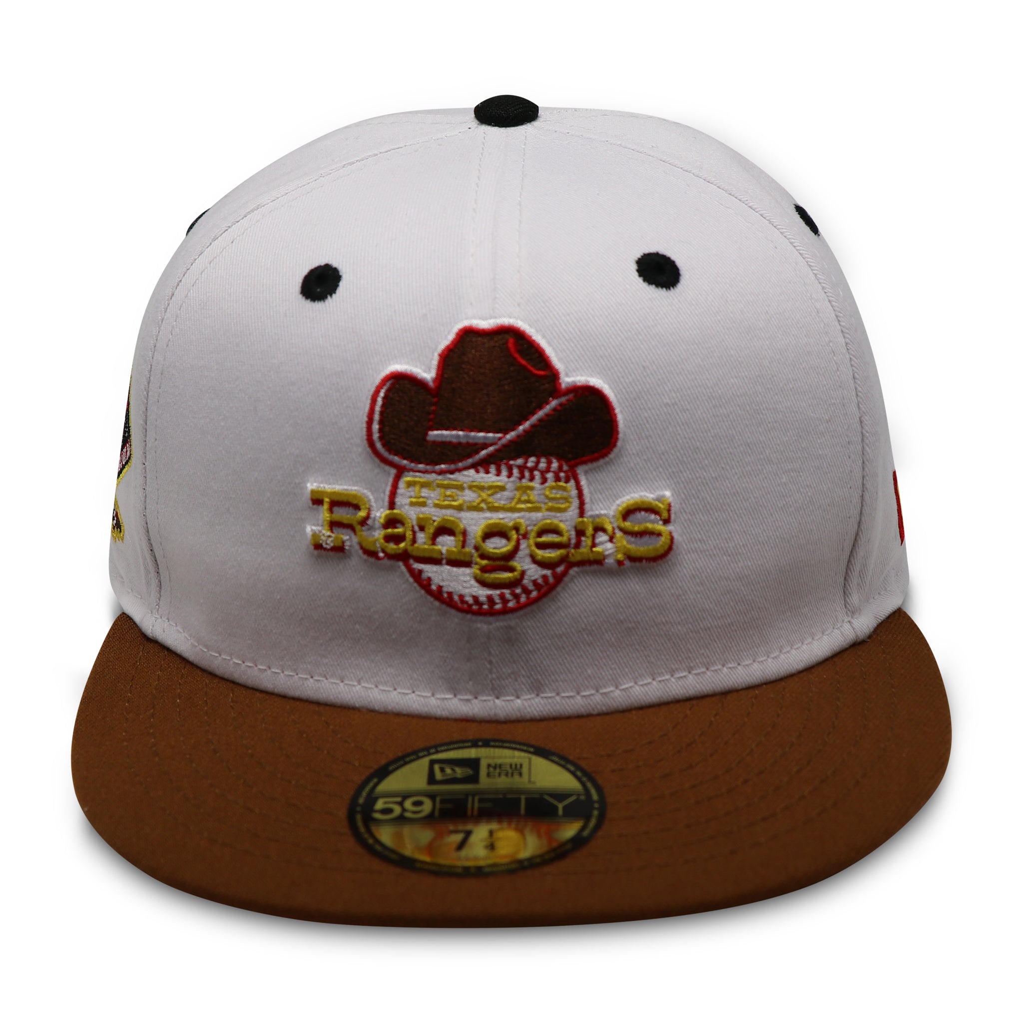 TEXAS RANGERS (ARLINGTON STADIUM 1972-1993) NEW ERA 59FIFTY FITTED (RED UNDER VISOR)