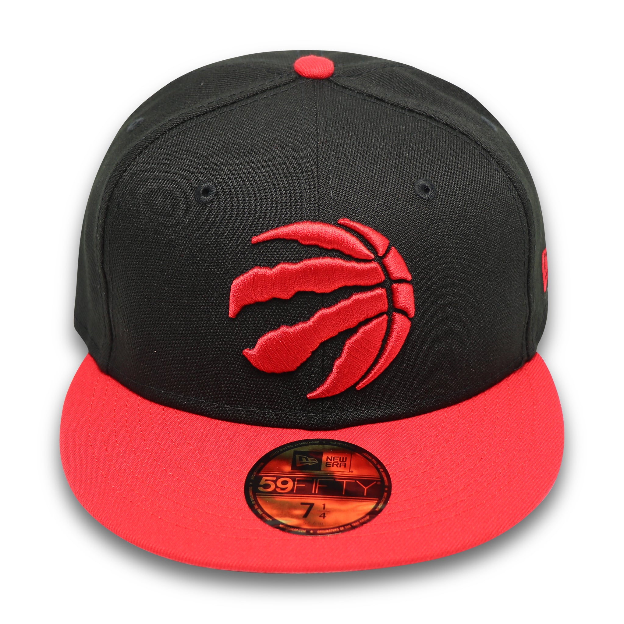 TORONTO RAPTORS 2-TONE (BLACK/RED) 59FITY NEW ERA FITTED