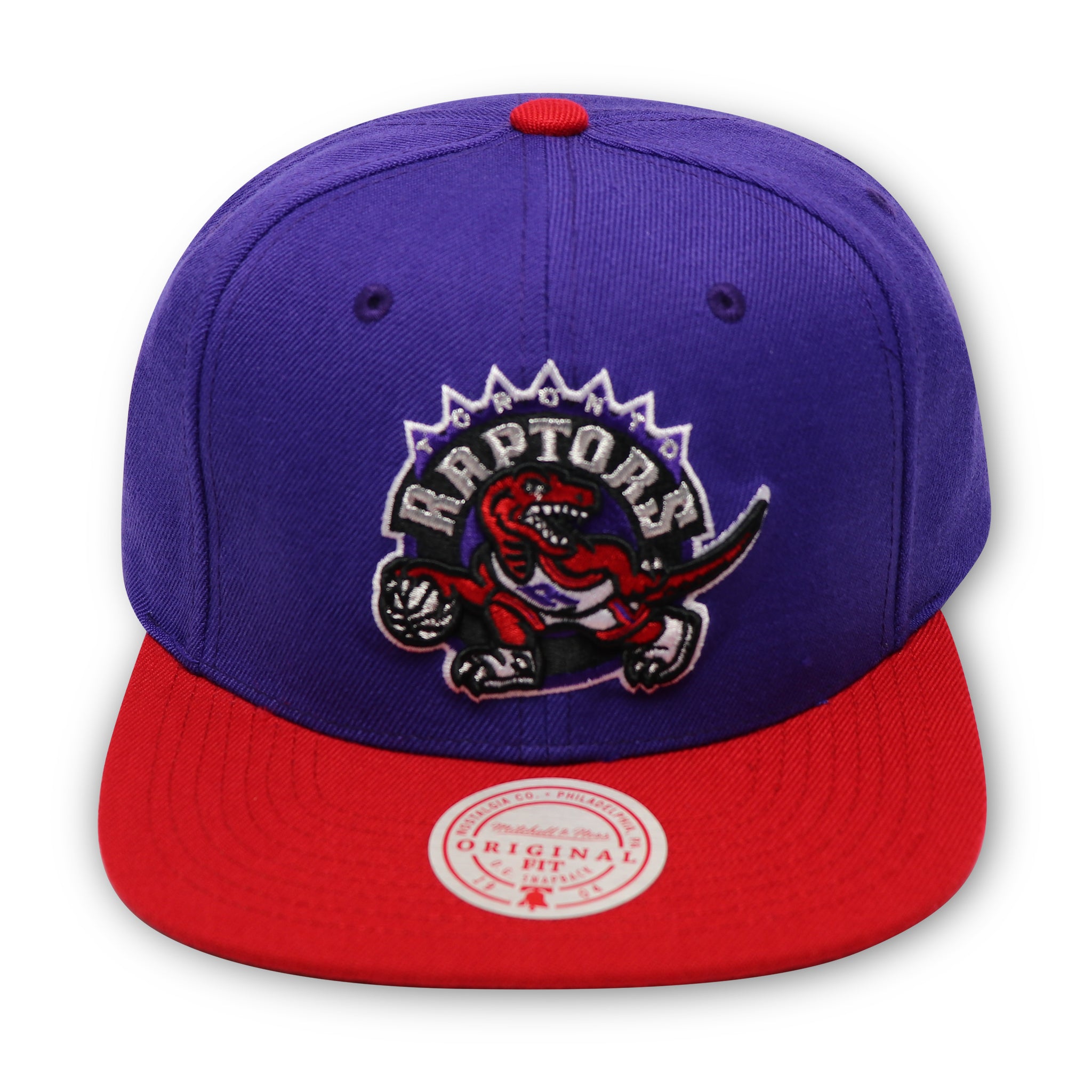 TORONTO RAPTORS (PURPLE/RED) MITCHELL NESS SNAPBACK (HHSS3267)