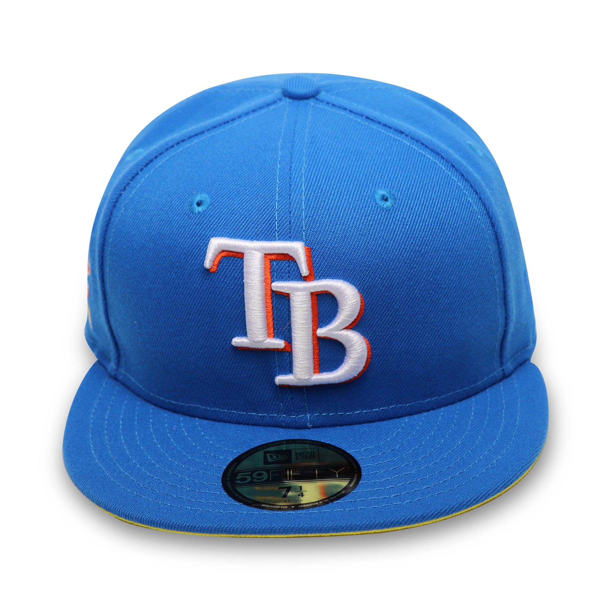 TAMPA BAY DEVILRAYS "2017 ASG "REVERSE RIVALRY) NEW ERA 59FIFTY FITTED (YELLOW BOTTOM)