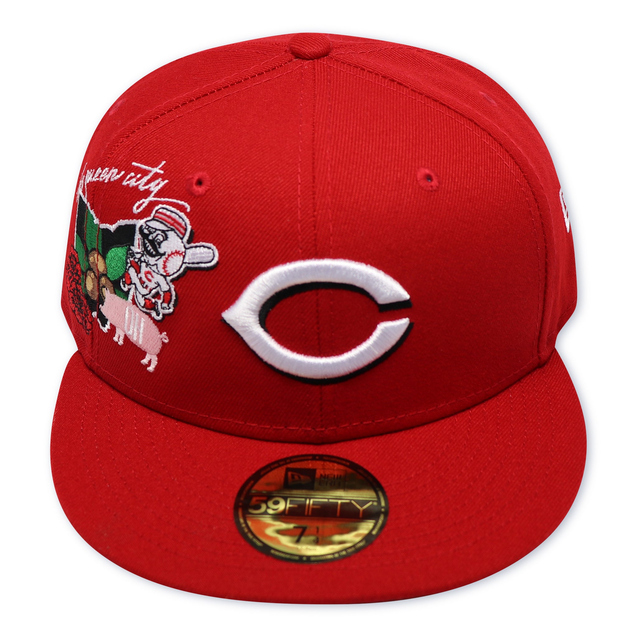 CINCINNATTI REDS "CITY CLUSTER" NEW ERAC59FIFTY FITTED