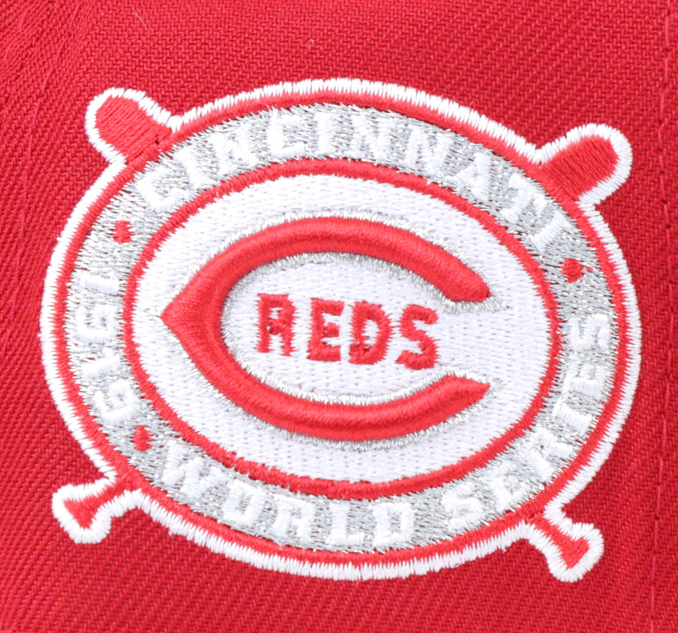 CINCINATTI REDS (COCA COLA) "1919 WORLDSERIES" NEW ERA 59FIFTY FITTED (SILVER BOTTOM) (S)