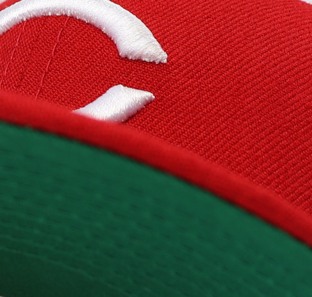 CINCINNATI REDS (1976 WORLD SERIES) NEW ERA 59FIFTY FITTED (GREEN UNDER VISOR)