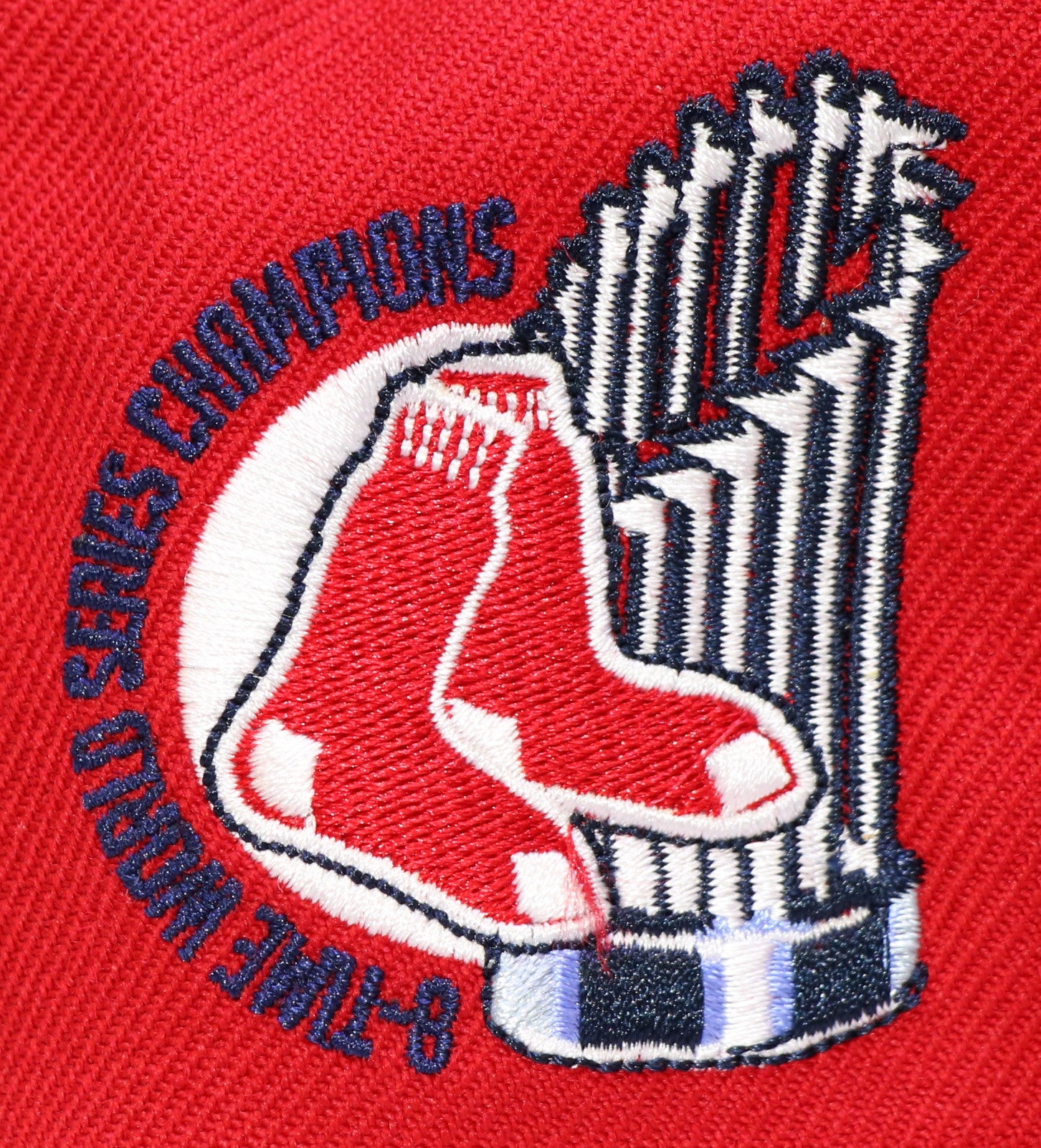 BOSTON REDSOX (8X CHAMPS) NEW ERA 59FIFTY FITTED
