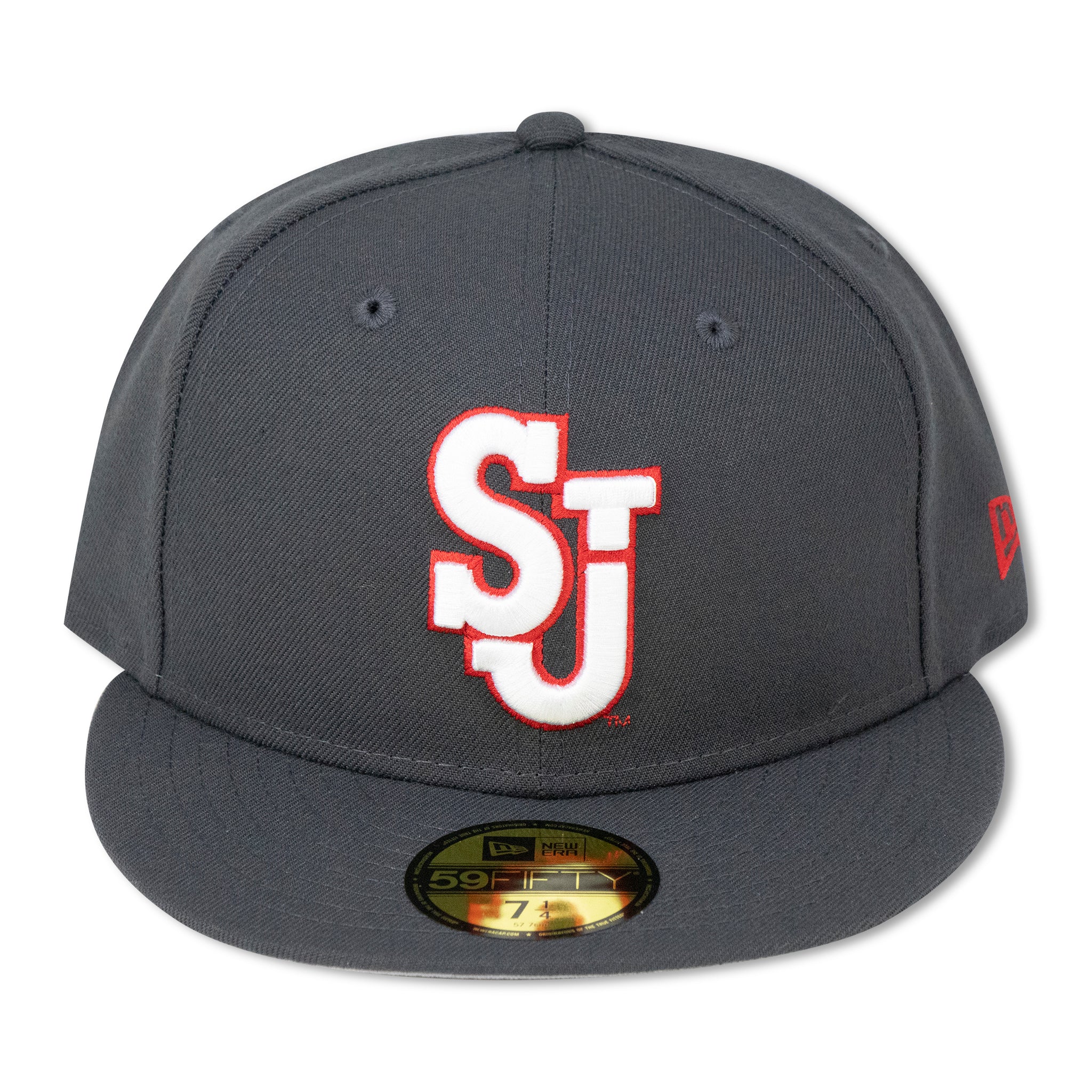 ST. JOHNS REDSTORMS (GREY)NEW ERA 59FIFTY FITTED