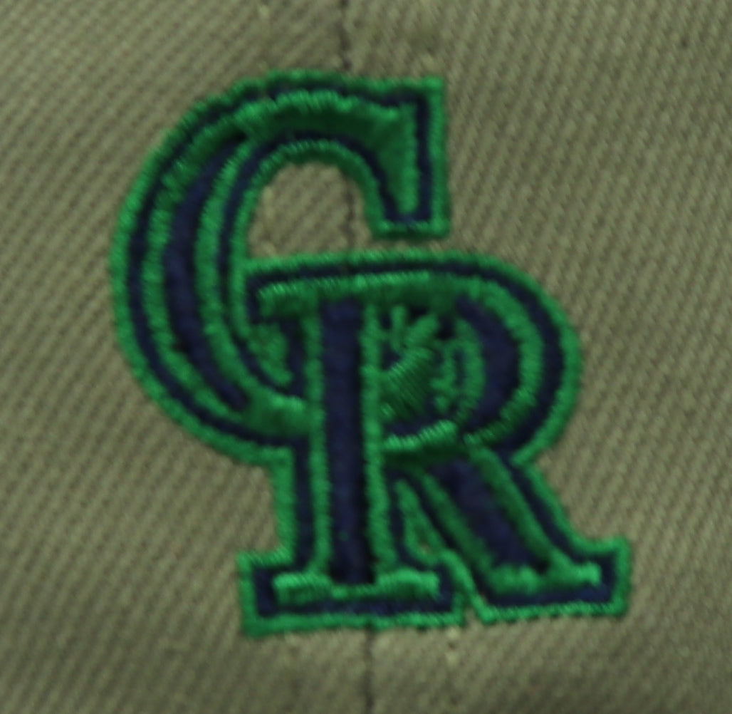 COLORADO ROCKIES (OLIVE) NEW ERA 59FIFTY FITTED (GREEN UNDER VISOR)