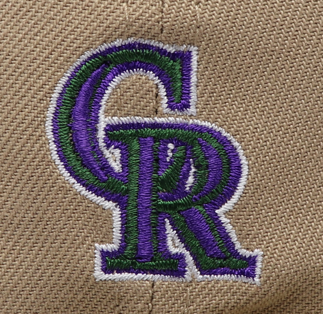 COLORADO ROCKIES (COORS FIELD) NEW ERA 59FIFTY FITTED (DARK GREEN LEAF UNDER VISOR)