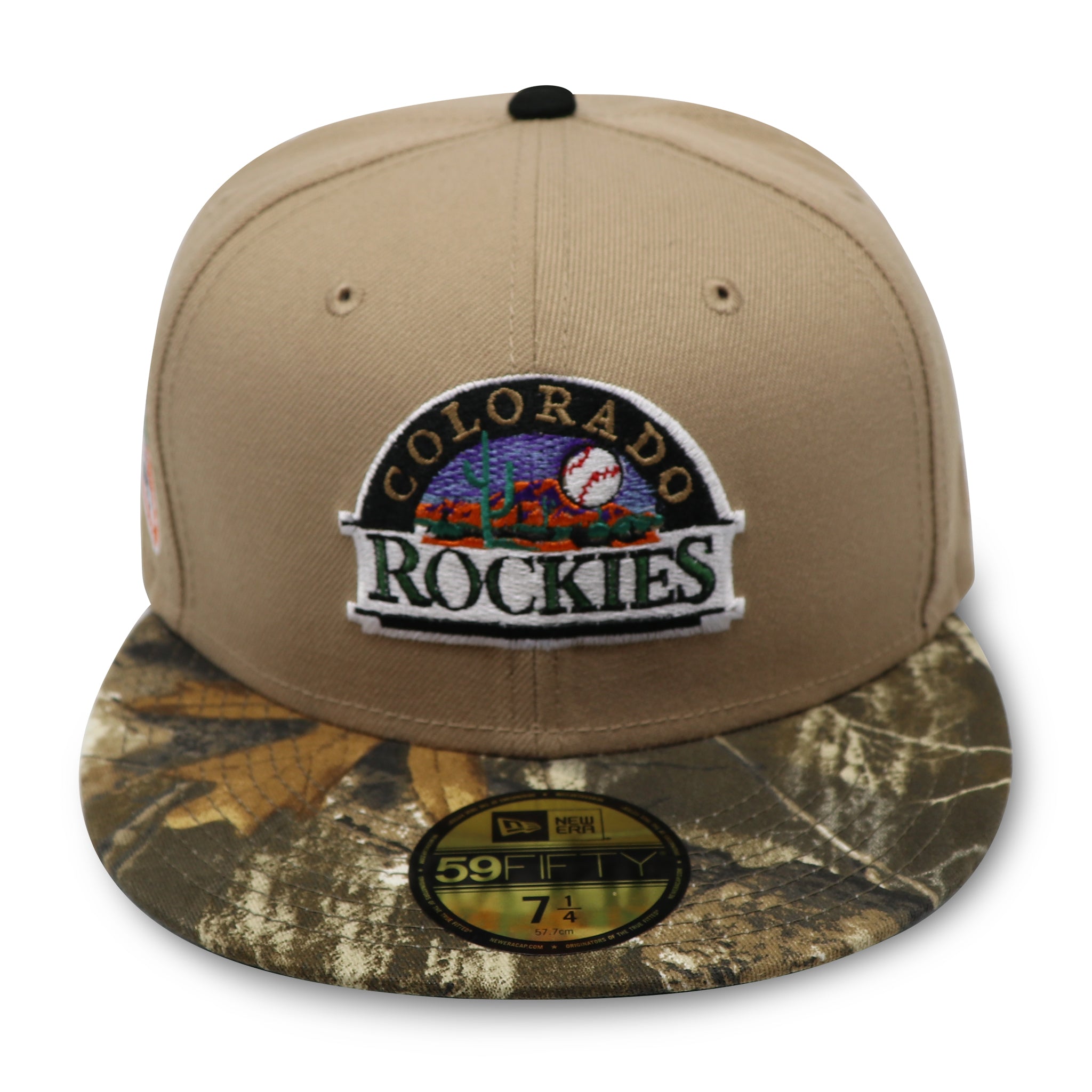 COLORADO ROCKIES (COORS FIELD) NEW ERA 59FIFTY FITTED (DARK GREEN LEAF UNDER VISOR)