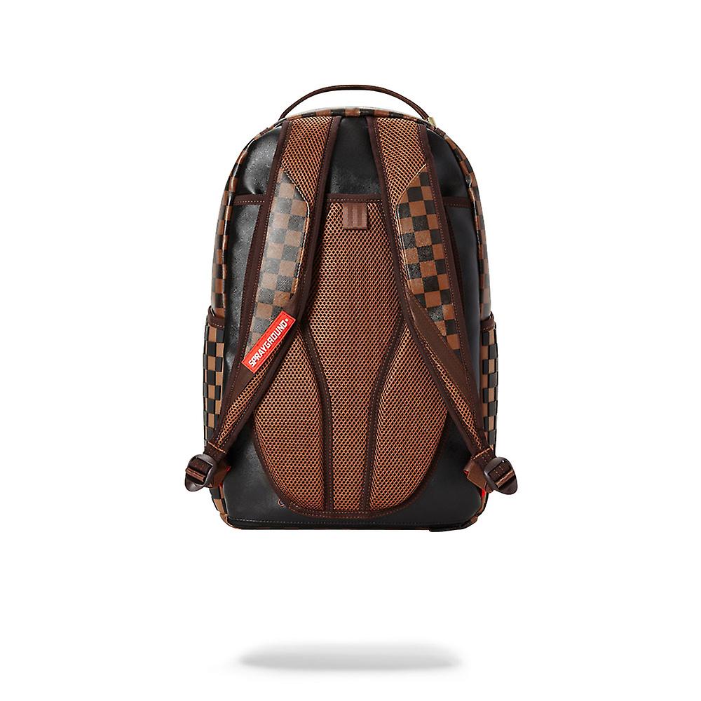 SPRAYGROUND RUBBER CHECKER LOGO BACKPACK