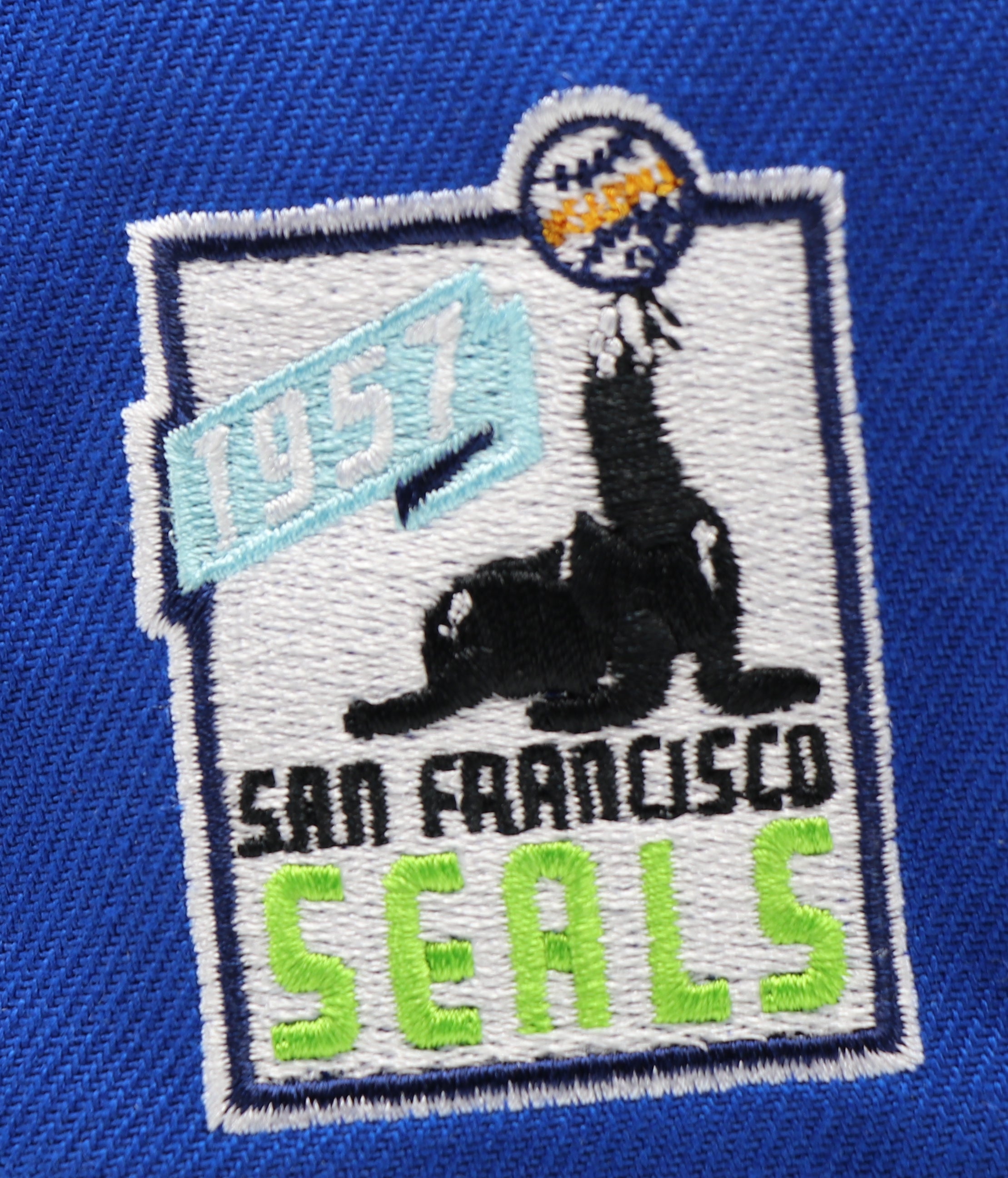 SAN FRANCISCO SEALS NEW ERA 59FIFTY FITTED (LIME UNDER VISOR)