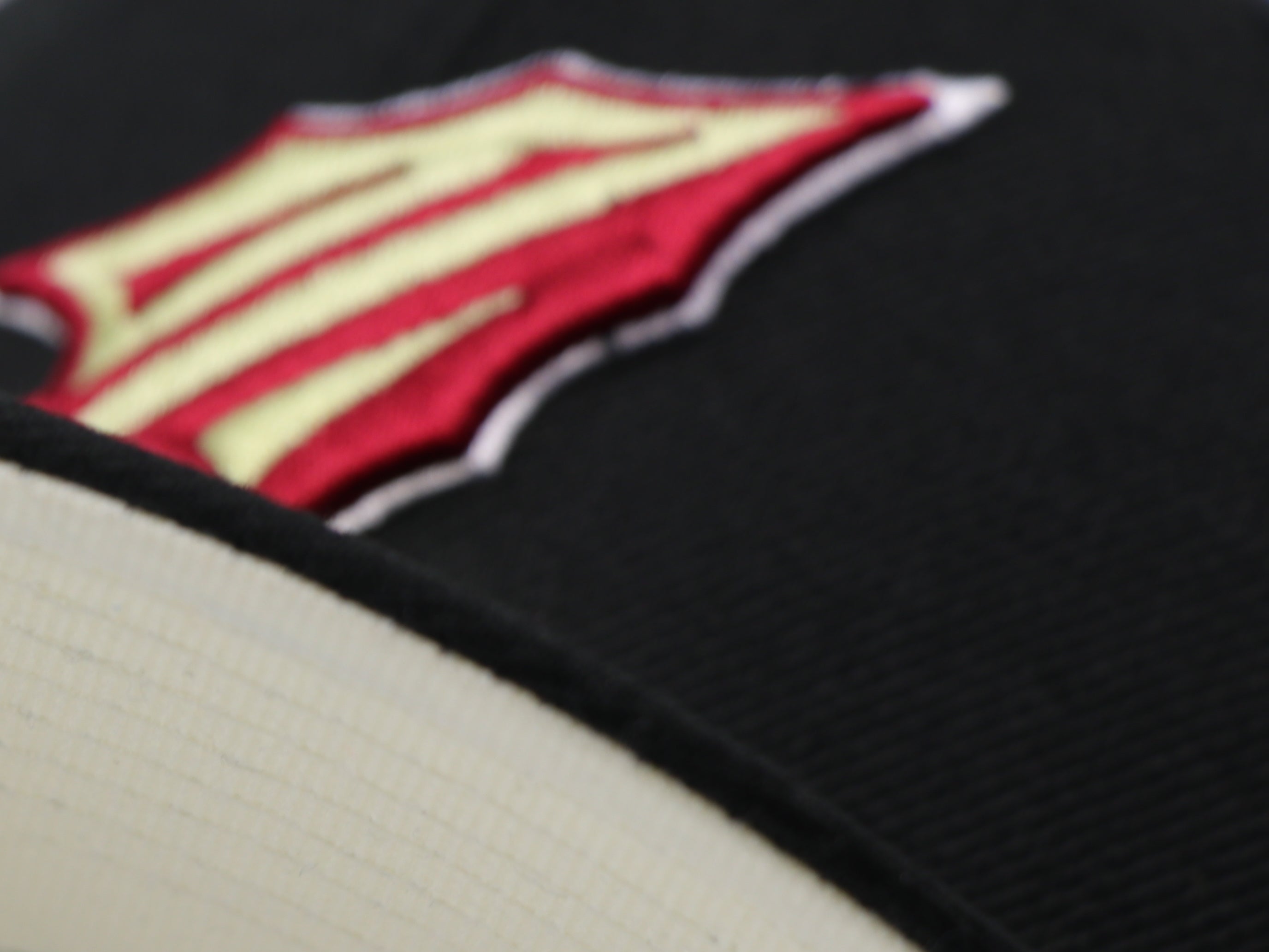 FLORIDA STATE SEMINOLES (BLACK) NEW ERA 59FIFTY FITTED (OFF-WHITE UNDER VISOR)