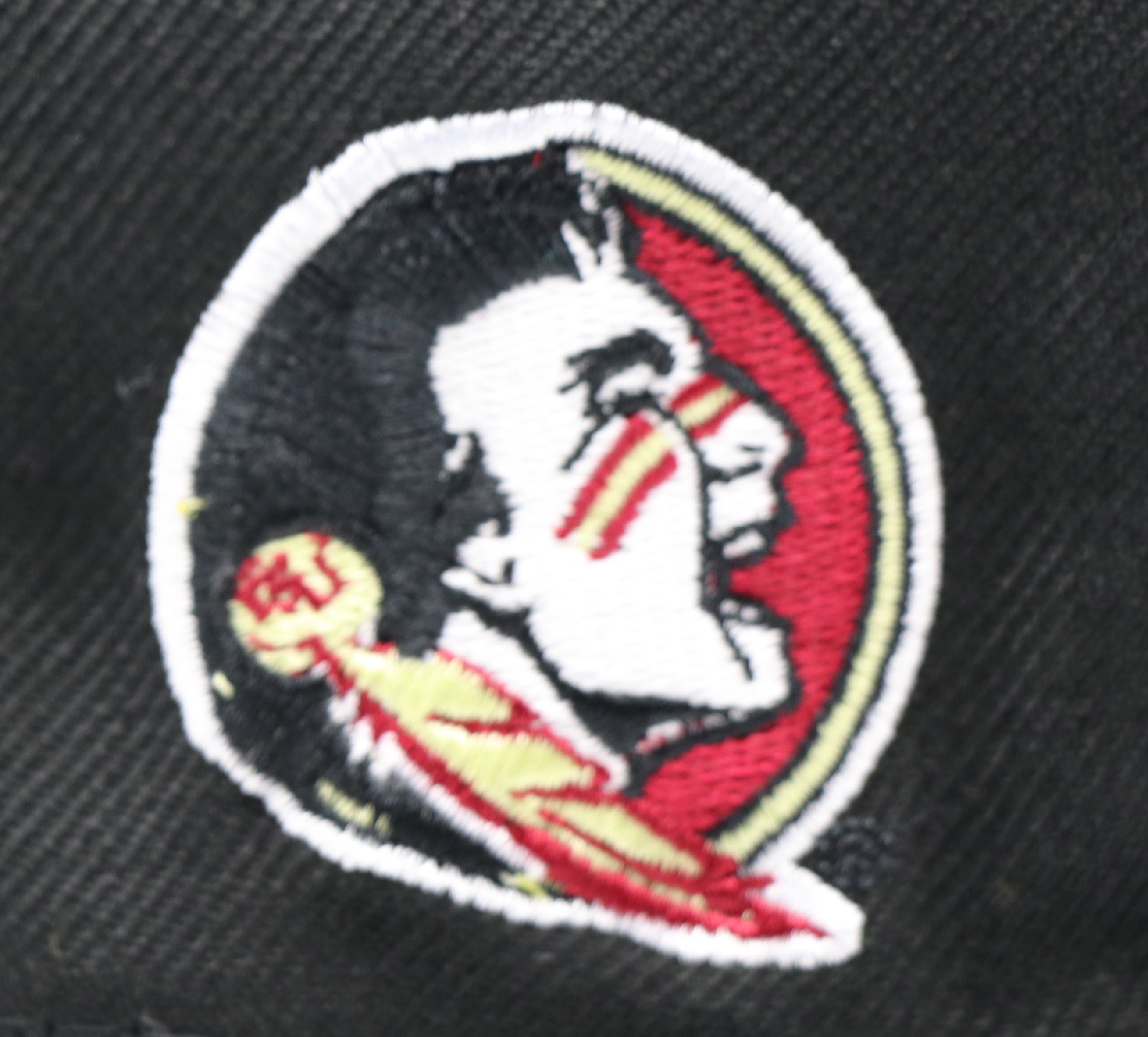 FLORIDA STATE SEMINOLES (BLACK) NEW ERA 59FIFTY FITTED (OFF-WHITE UNDER VISOR)