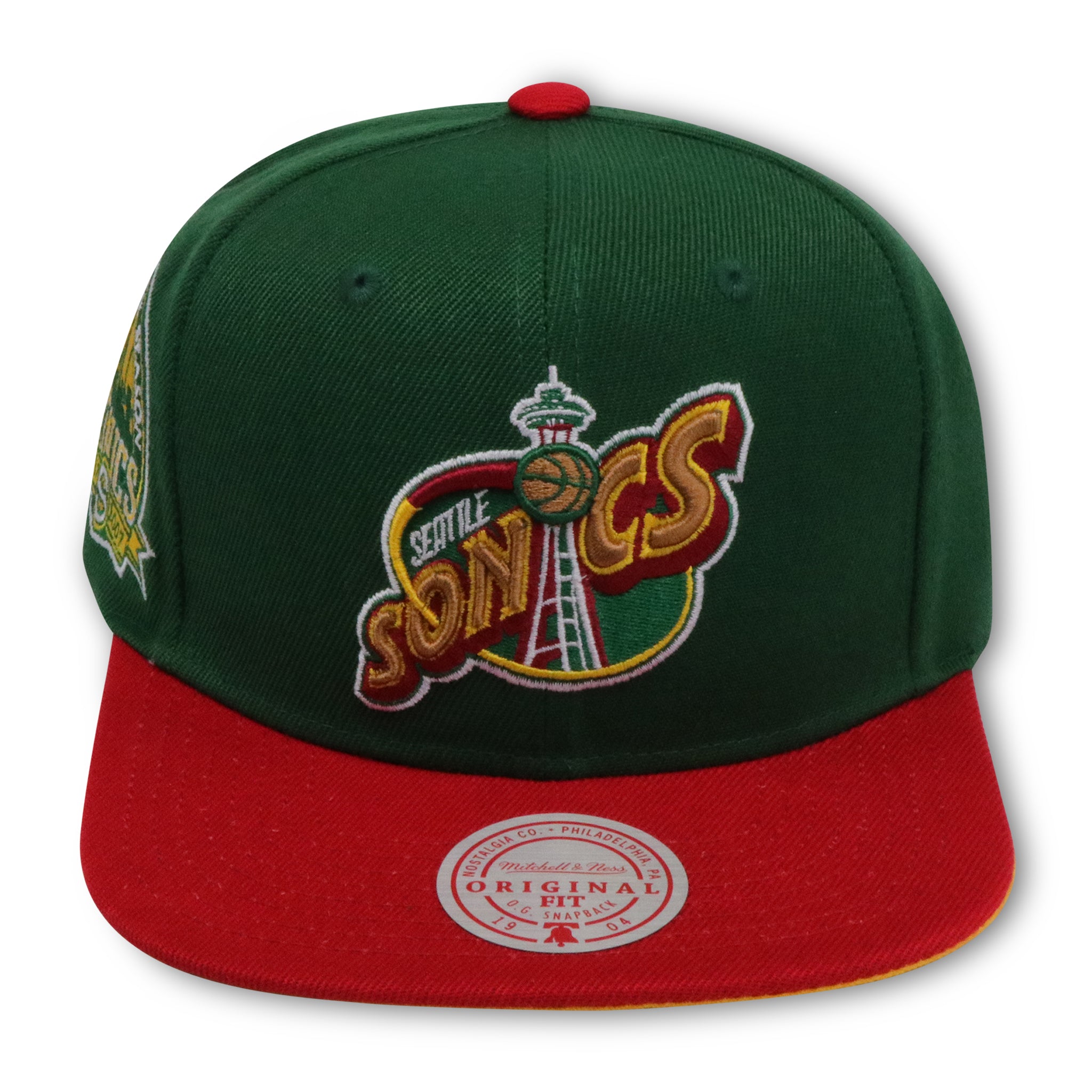 SEATTLE SUPER SONICS (40TH ANN) MITCHELL & NESS SNAPBACK (SH21477)