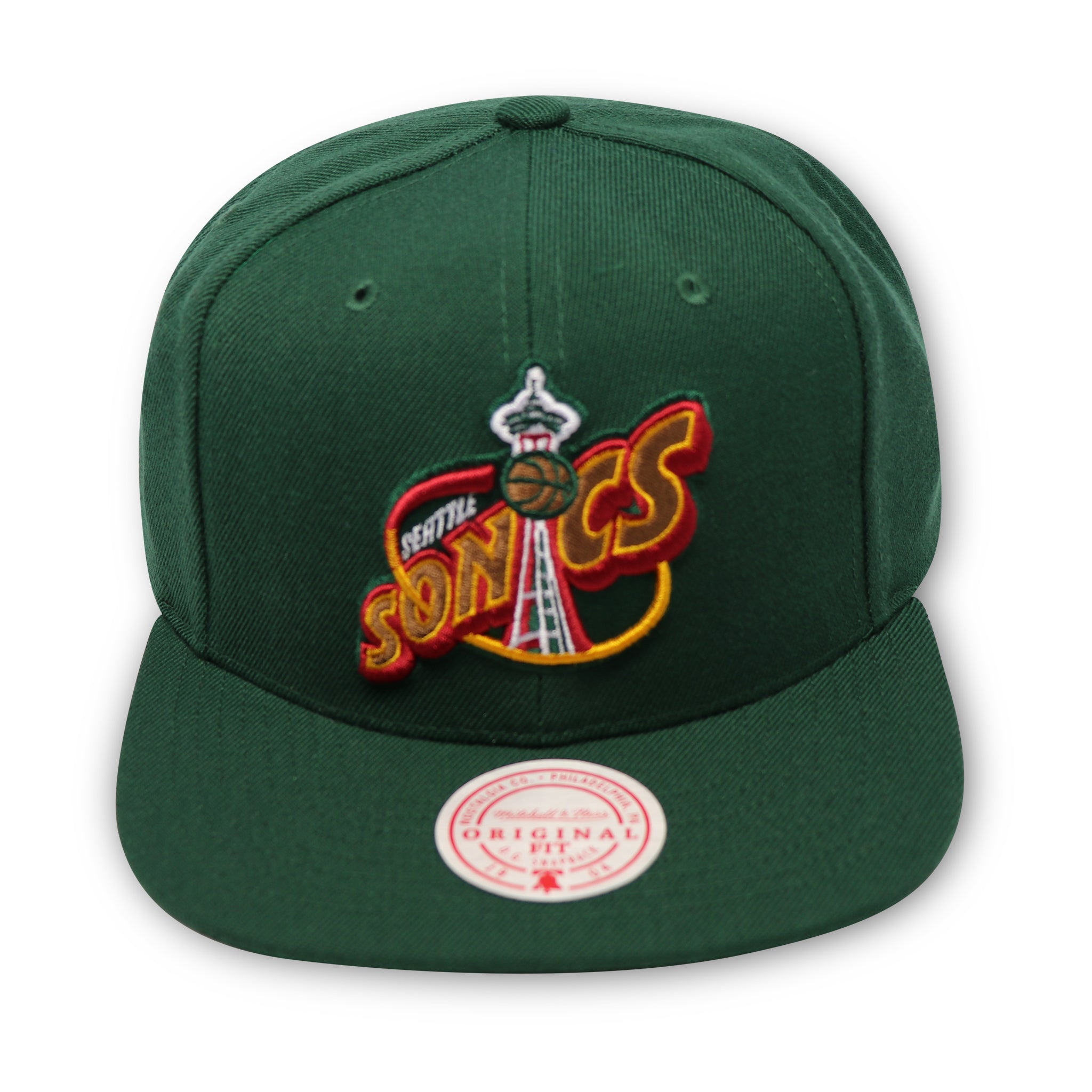 SEATTLE SONICS (GREEN) MITCHELL & NESS SNAPBACK