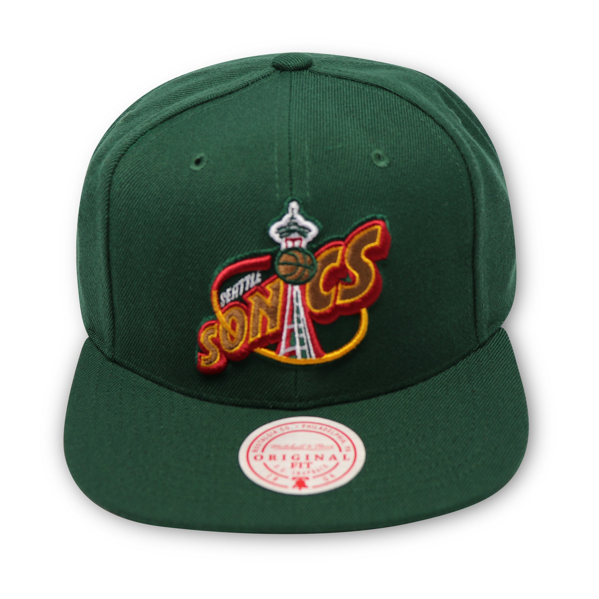 SEATTLE SONICS (GREEN) MITCHELL & NESS SNAPBACK (HHSS3258)