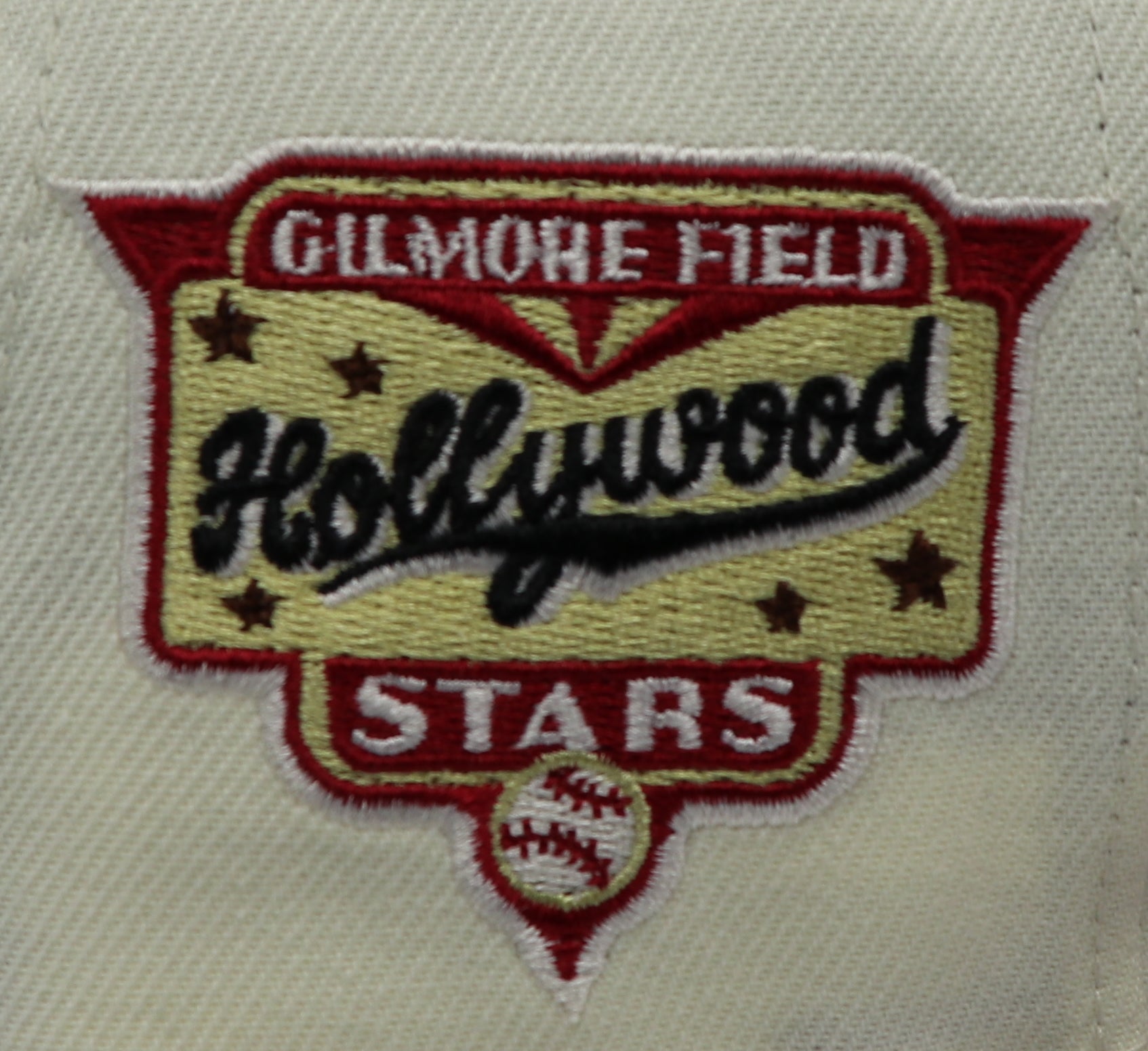 HOLLYWOOD STARS (OFF-WHITE) (GILMORE FIELD) NEW ERA 59FIFTY FITTED (T-PEANUT UNDER VISOR)