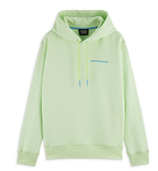 SCOTCH&SODA ORGANIC LIME HOODIE