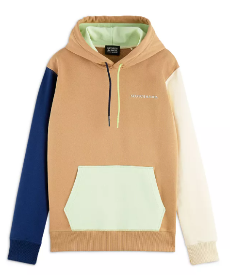 SCOTCH&SODA ORGANIC (MULTI) HOODIE