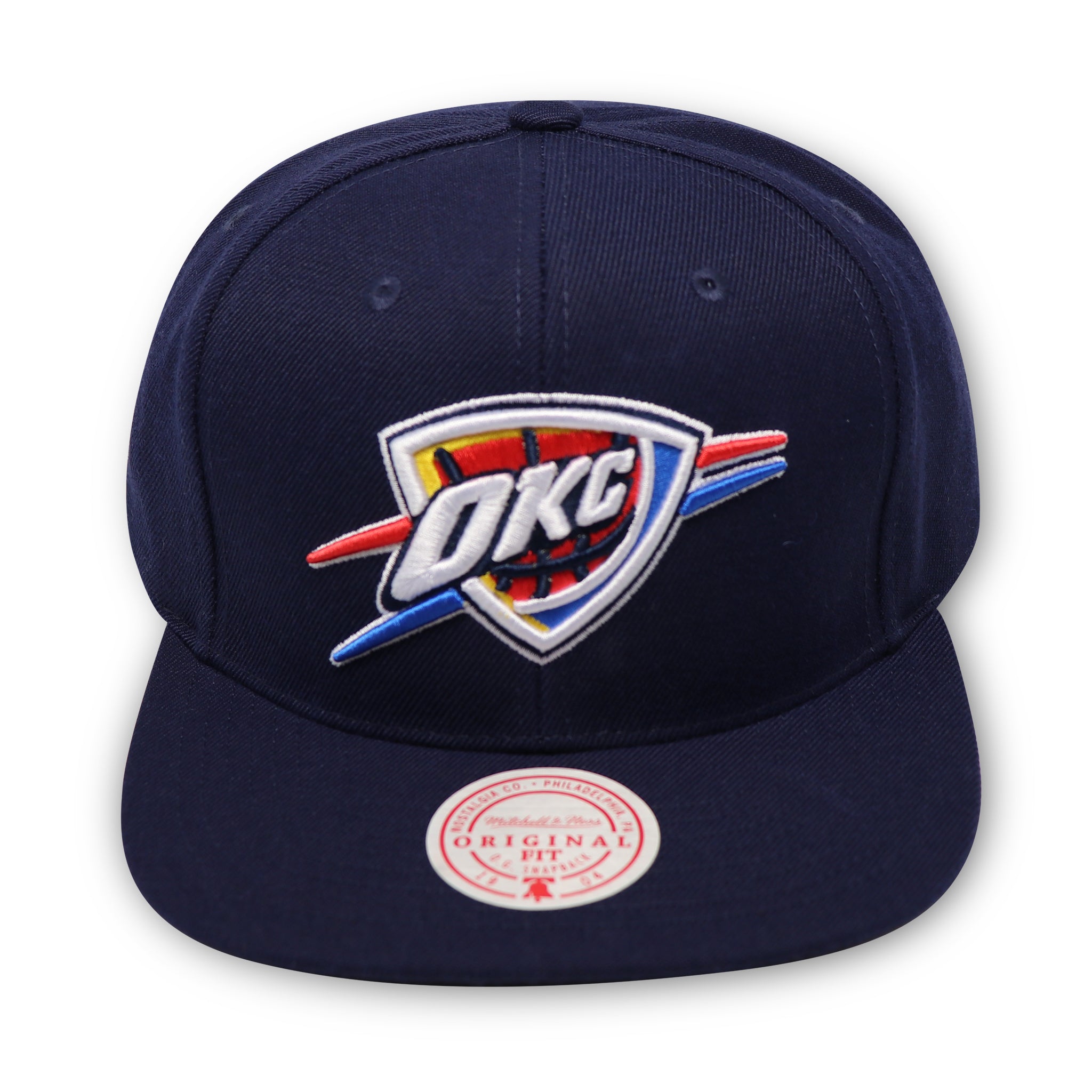 OKLAHOMA CITY THUNDER (NAVY) MITCHELL & NESS SNAPBACK (HHSS3256)