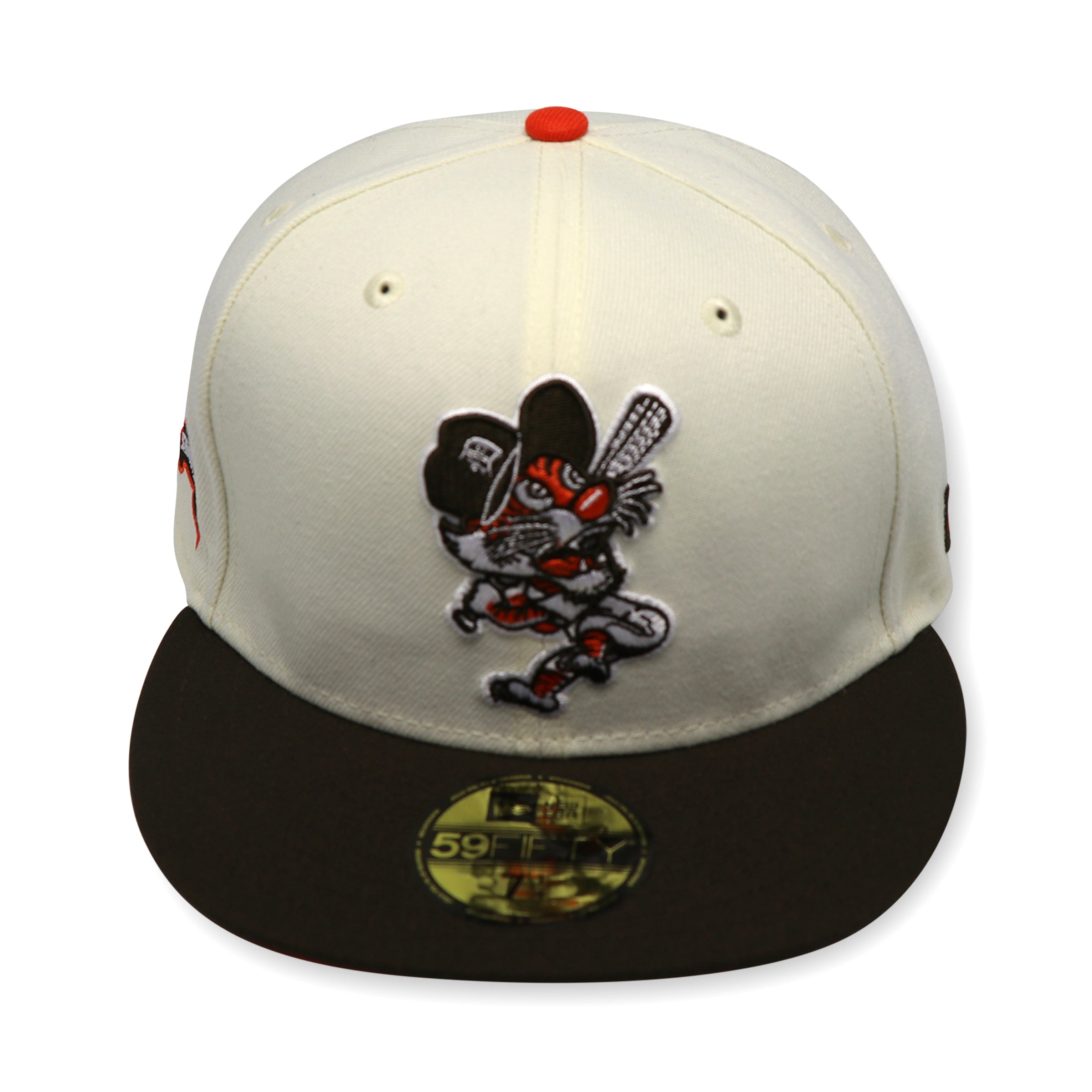 DETROIT TIGERS "1968 WORLDSERIES X 50TH ANNIVERSARY" NEW ERA 59FIFTY FITTED (ORANGE UNDER VISOR FITTED) (S)