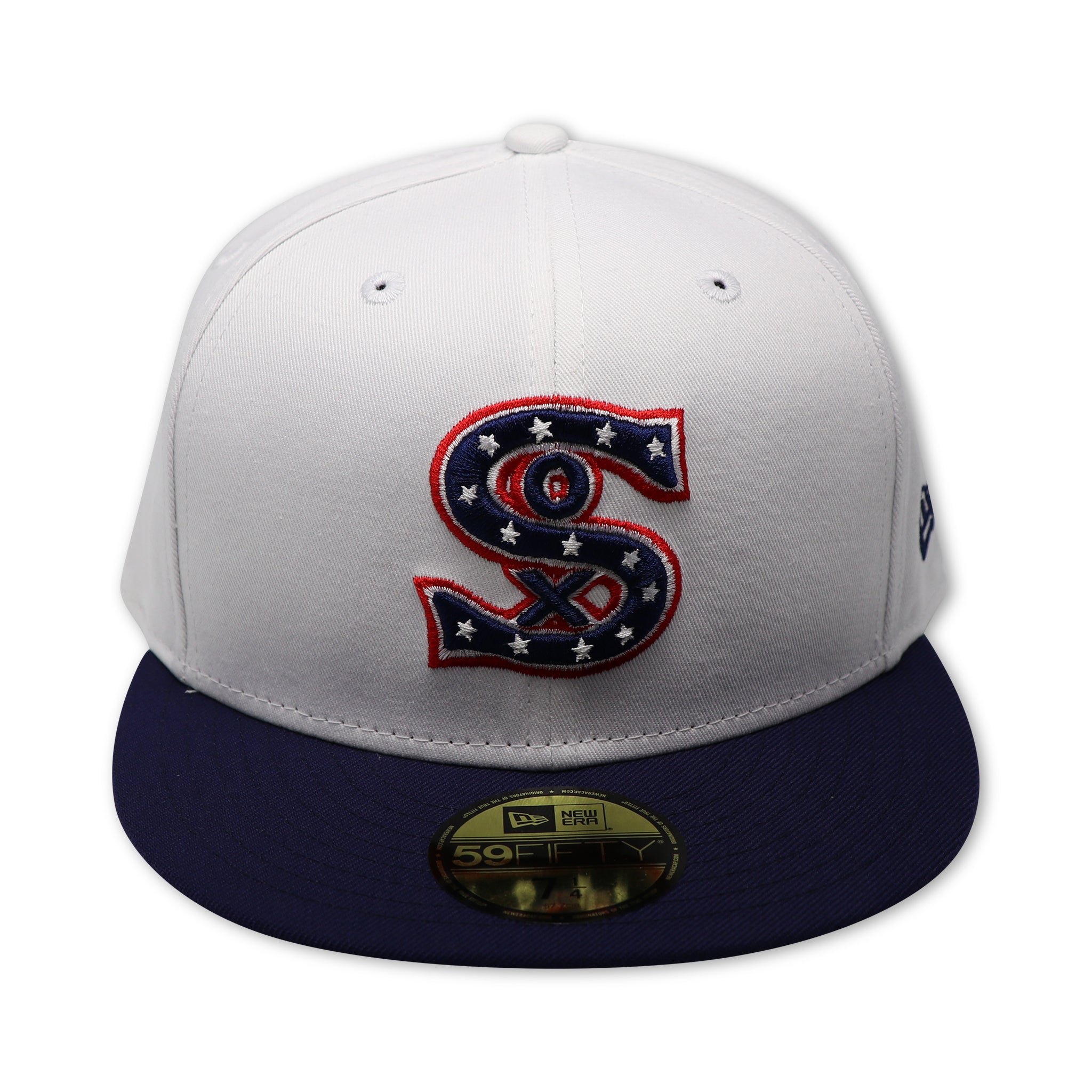 CHICAGO WHITESOX (WHITE) NEW ERA 59FIFTY FITTED (GREY BOTTOM)