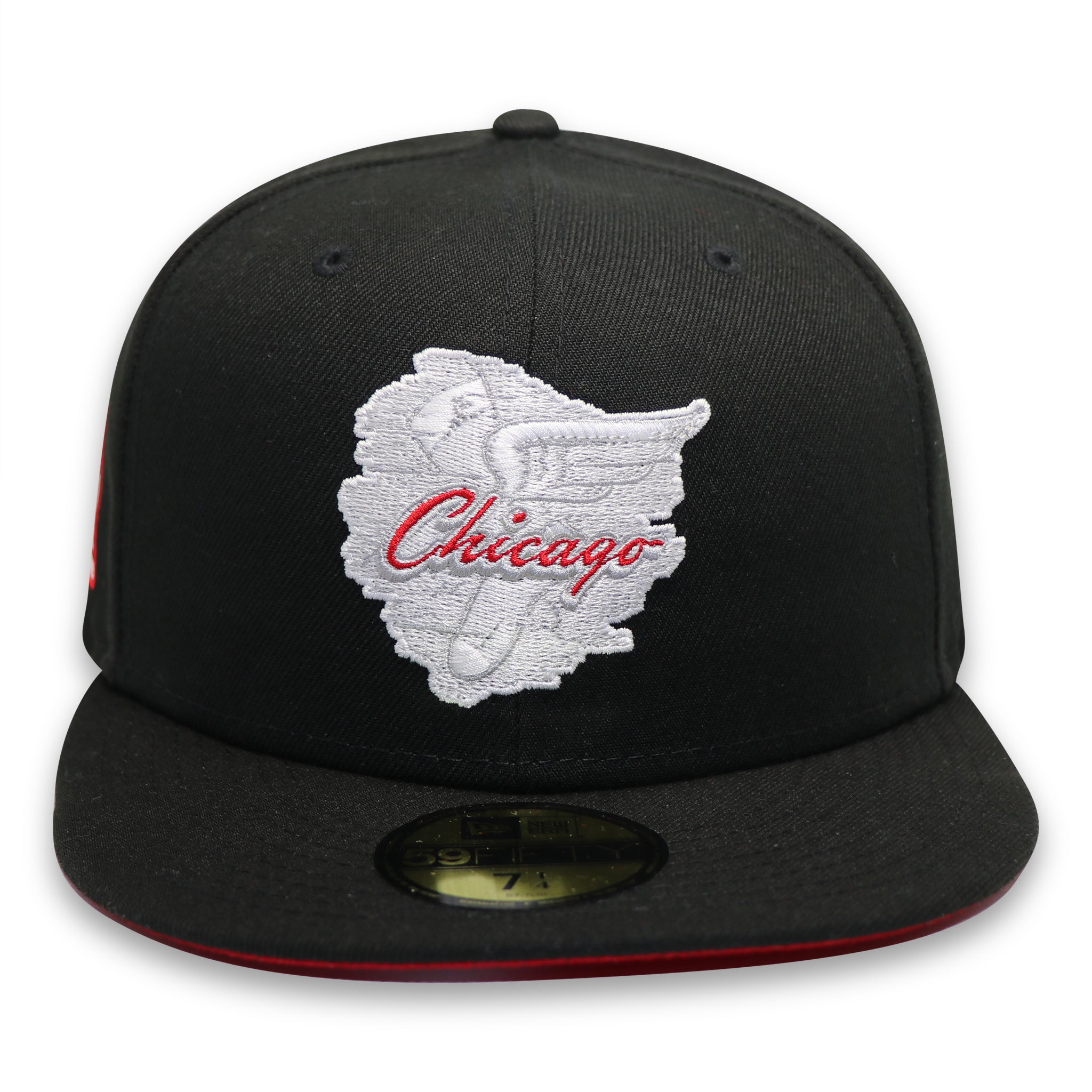 CHICAGO WHITESOX (95 YEARS "1901-1995") NEW ERA 59FIFTY FITTED (RED UNDER VISOR)