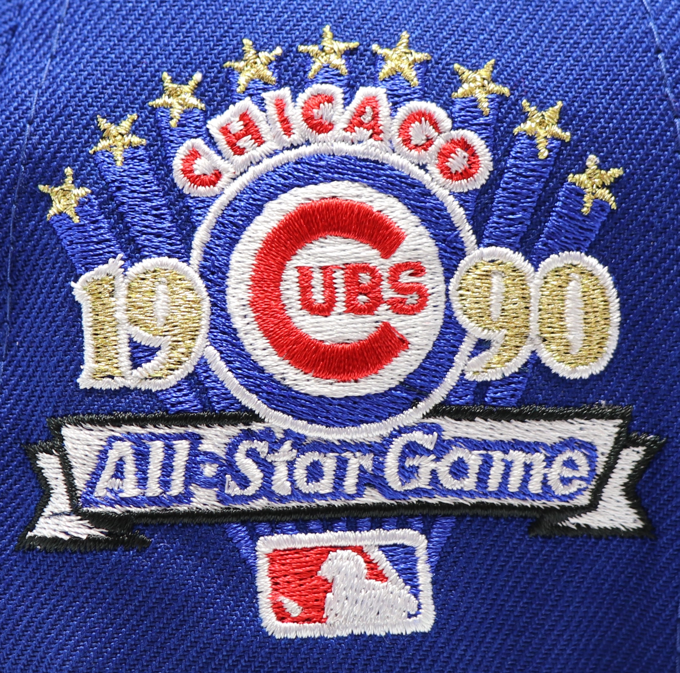 CHICAGO WHITESOX (ROYAL) (1990 ALLSTARGAME) NEW ERA 59FIFTY FITTED (RED UNDER VISOR)