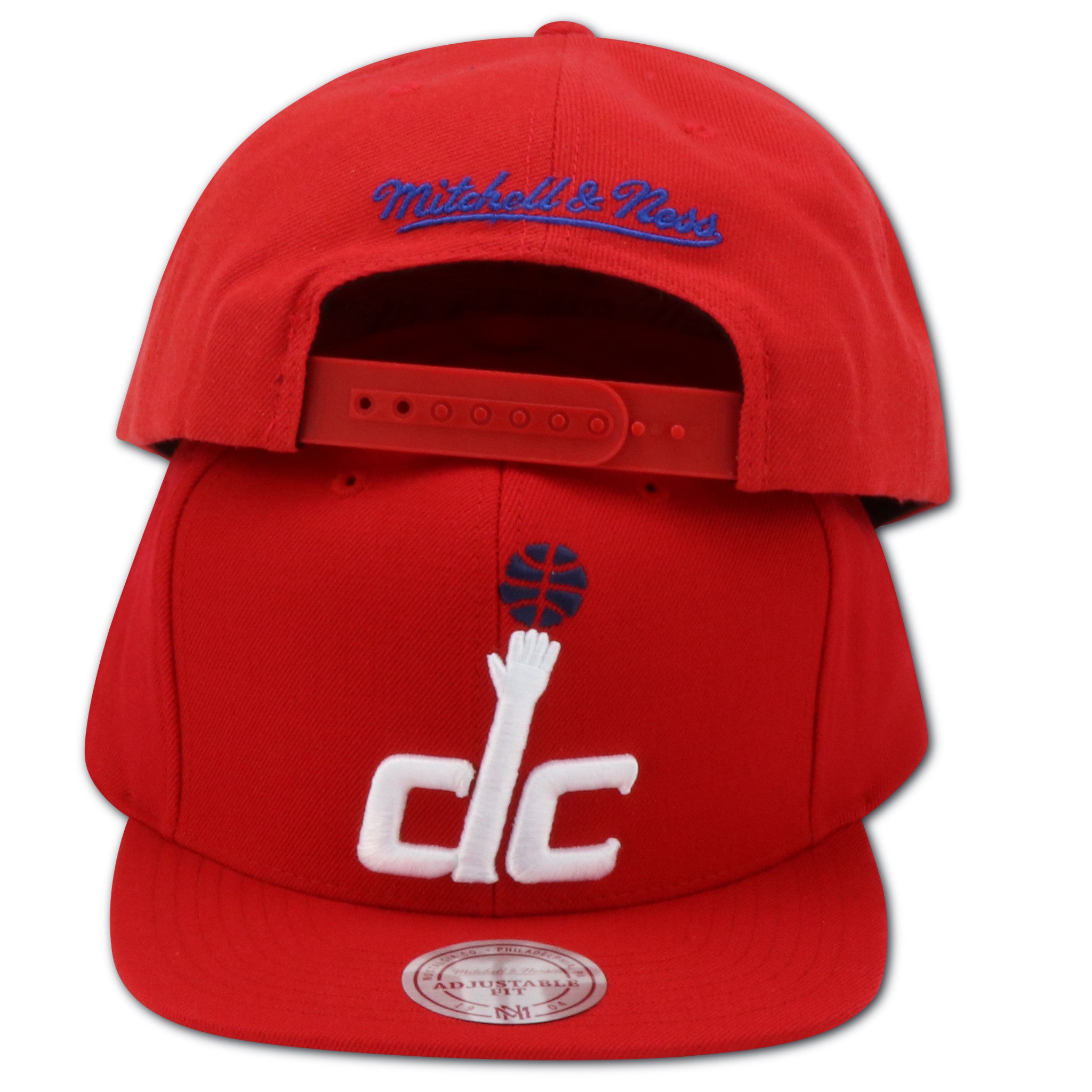 WASHINGTON WIZARDS DC-LOGO MITCHELL & NESS  SNAPBACK (NL99Z-TSC)