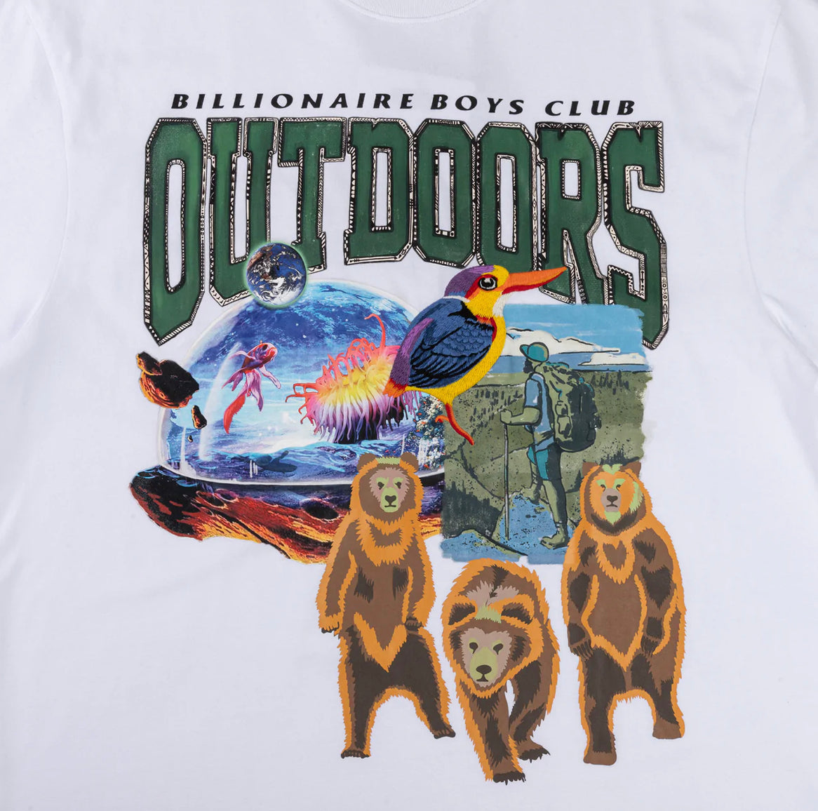 BBC "OUTDOORS" SS KNIT TEE