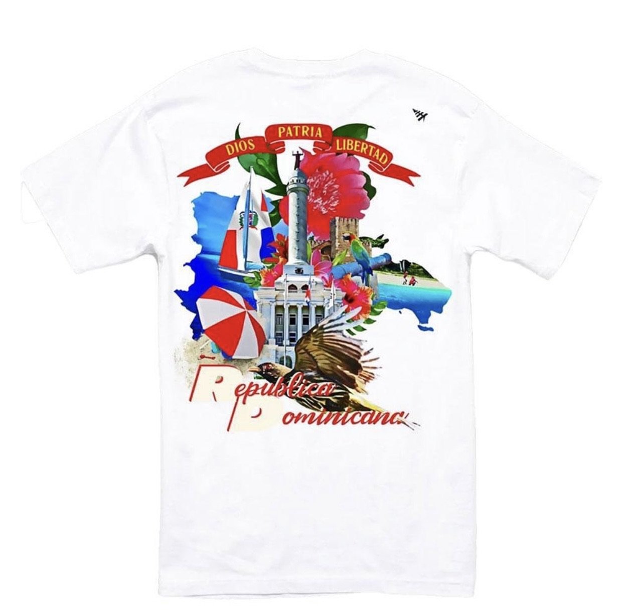 PAPER PLANES GLOBAL WARNING "D.R" WHITE TEE