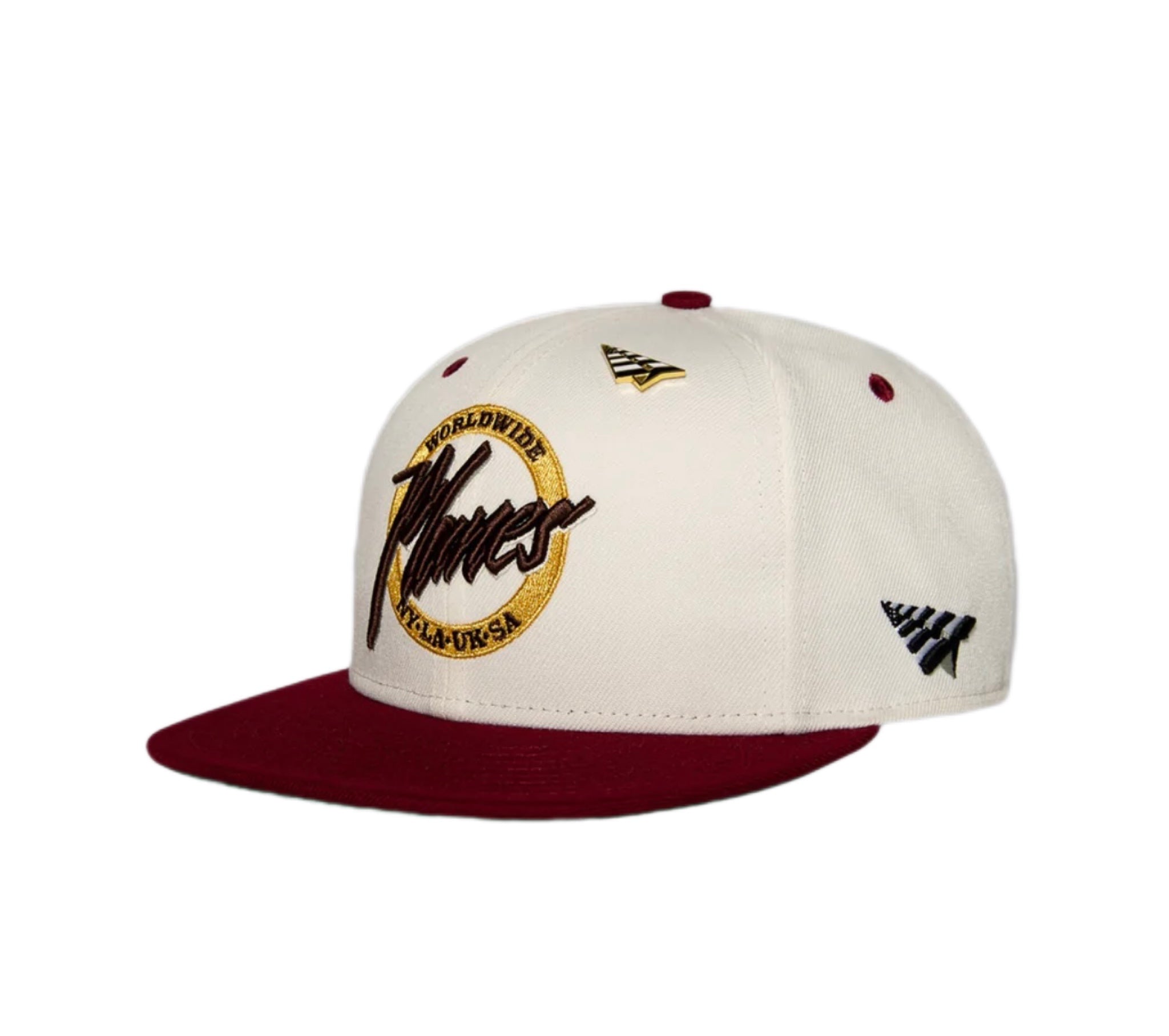 PAPER PLANES SMALL WORLD (CABERNET) SNAPBACK