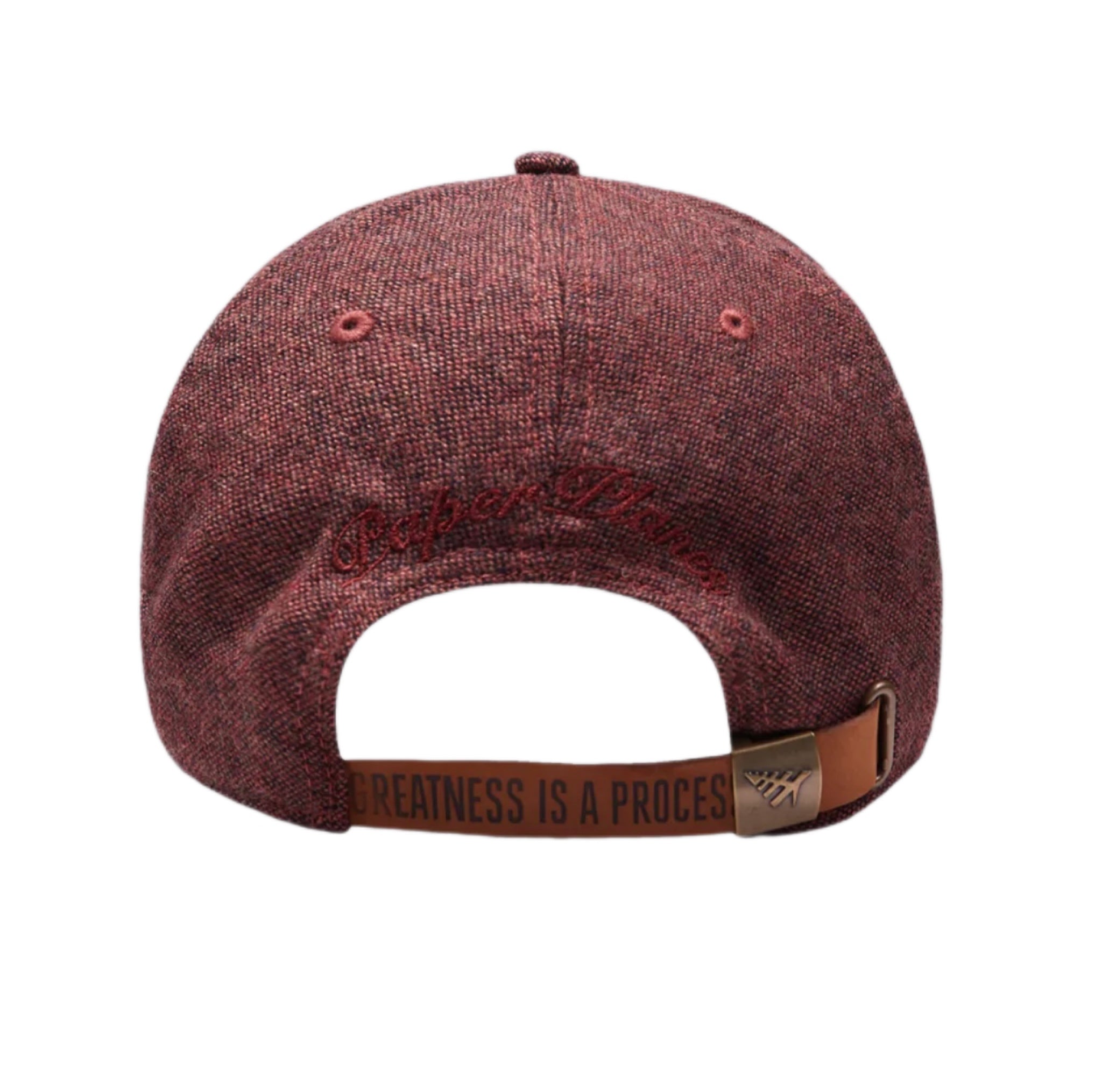 PAPER PLANES  ICON 2 TWEED (CABERNET) DAD CAP