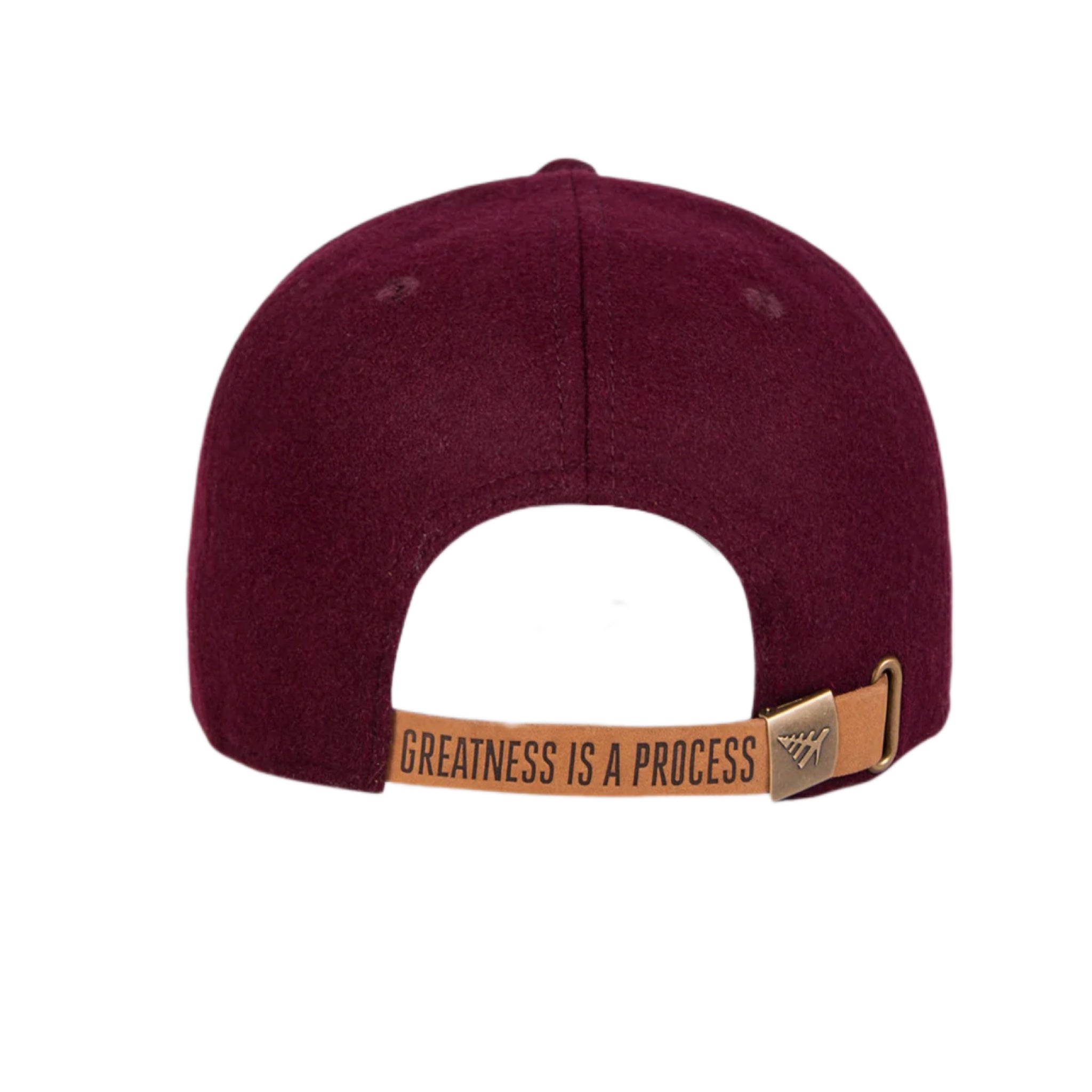 PAPER PLANES  ORIGINAL CROWN MELTON WOOL STRAPBACK HAT