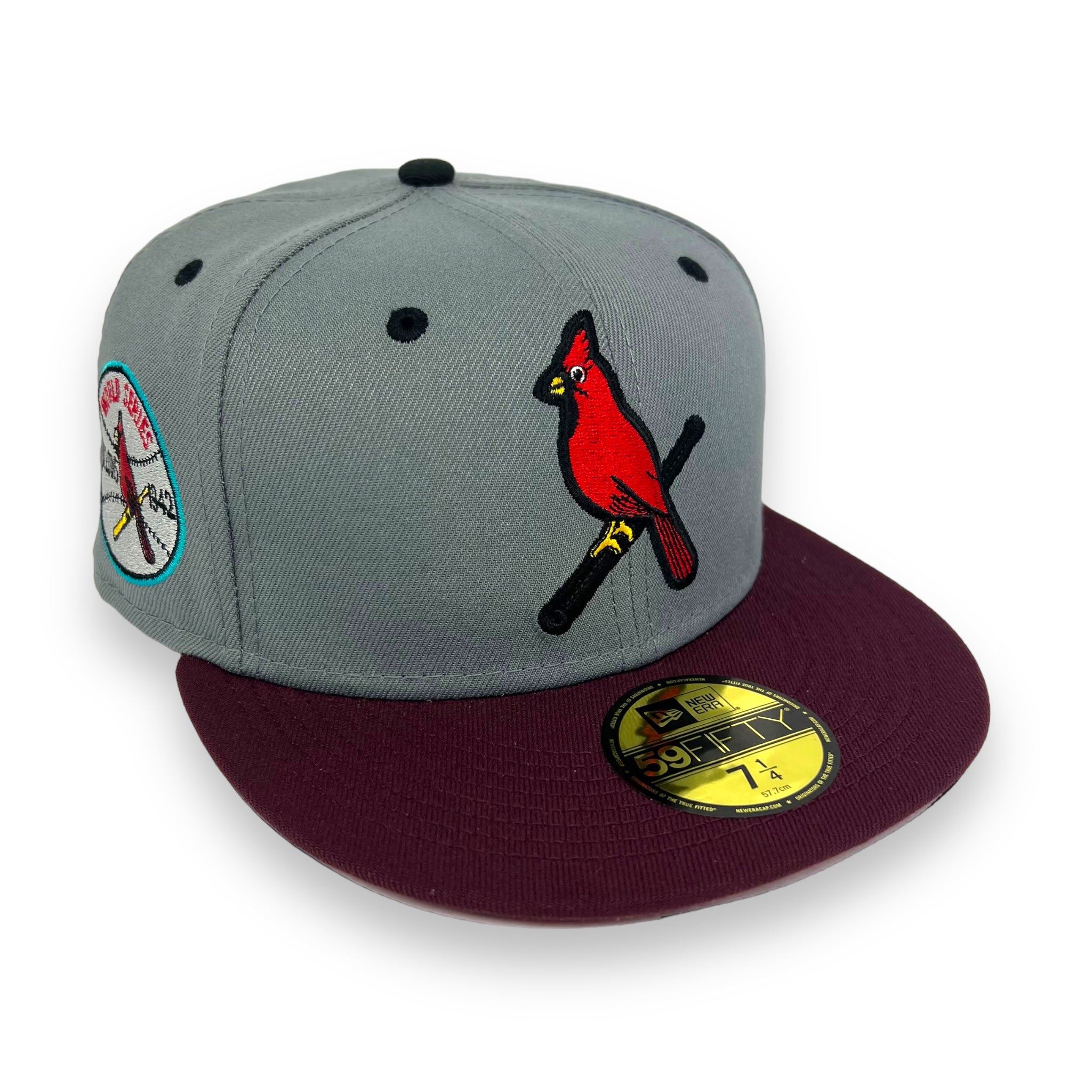 ST.LOUIS CARDINALS (1942 WORLDSERIES) NEW ERA 59FIFTY FITTED (RED UNDER VISOR)