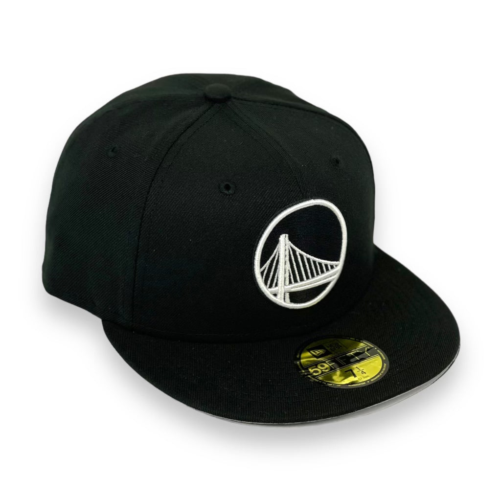 GOLDEN STATE WARRIORS (BLACK/WHITE) NEW ERA 59FIFTY FITTED