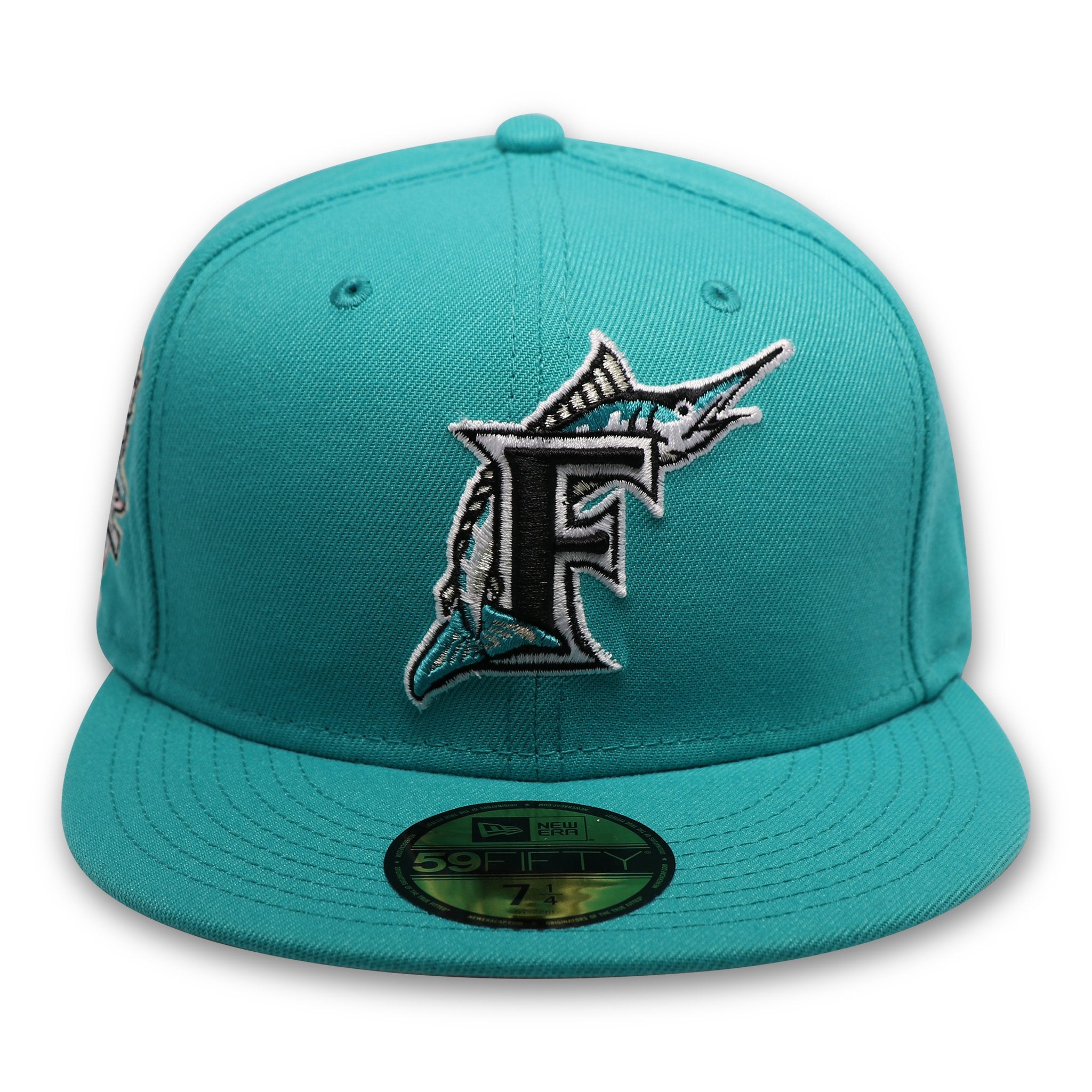 FLORIDA MARLINS "10TH ANNIVERSARY" NEW ERA 59FIFTY (PINK UNDER VISOR)