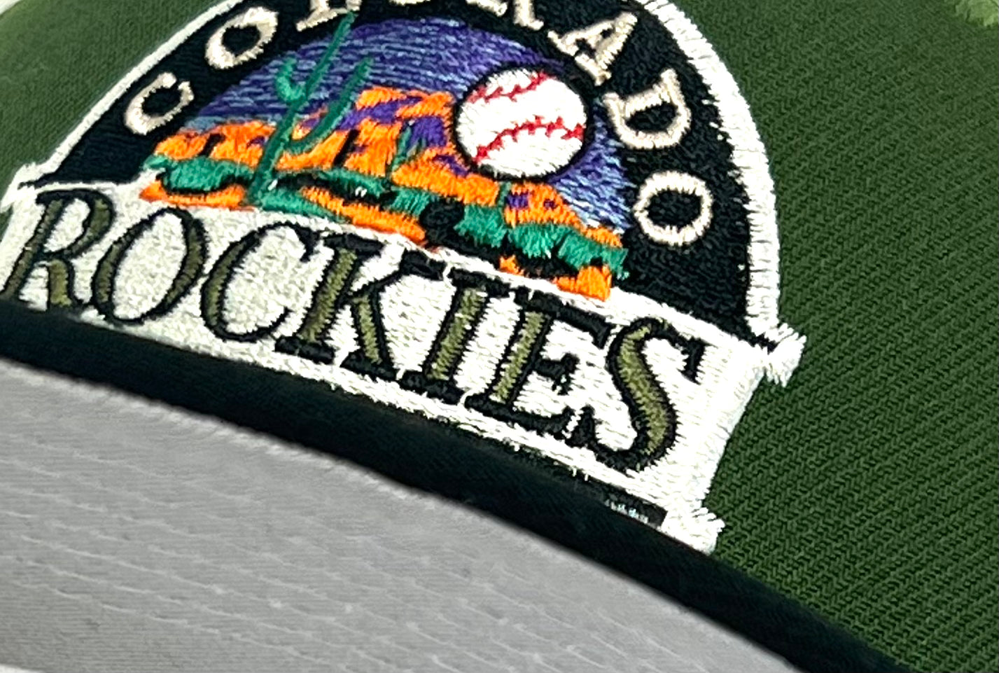 COLORADO ROCKIES (OLIVE) (1995 COORS FIELD) NEW ERA 59FIFTY FITTED