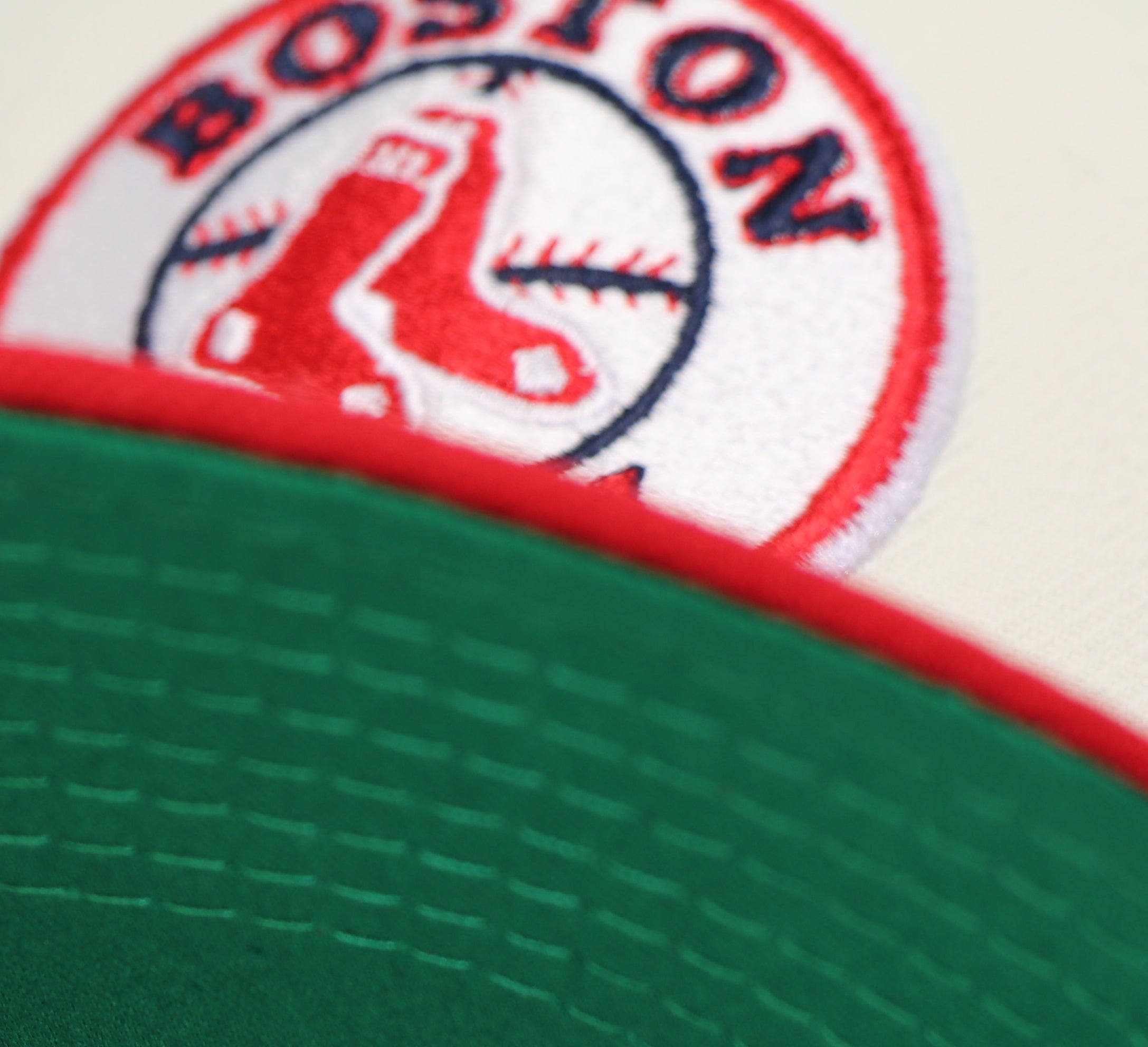 BOSTON REDSOX (8X WS CHAMPIONS) NEW ERA 59FIFTY FITTED (GREEN UNDER VISOR)