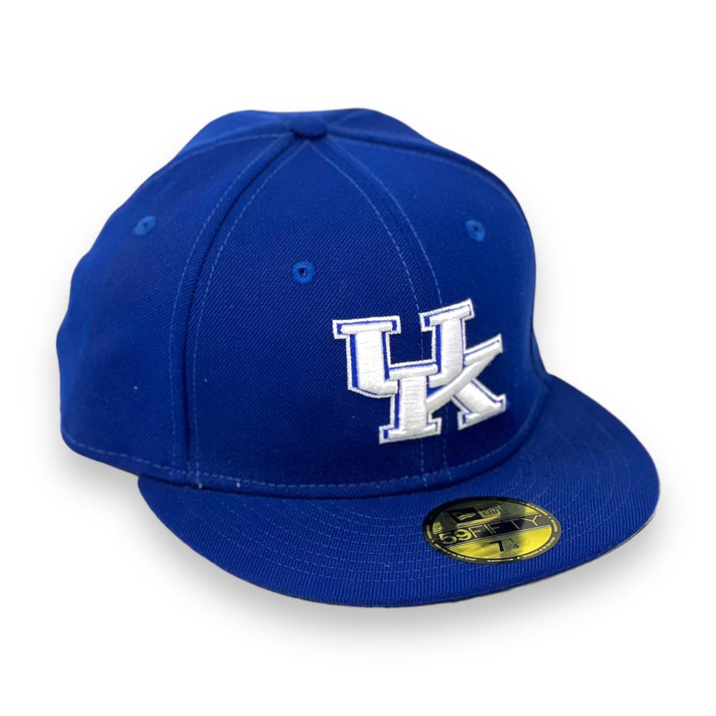 KENTUCKY WILDCATS NEW ERA 59FIFTY FITTED (ROYAL FOAMS)