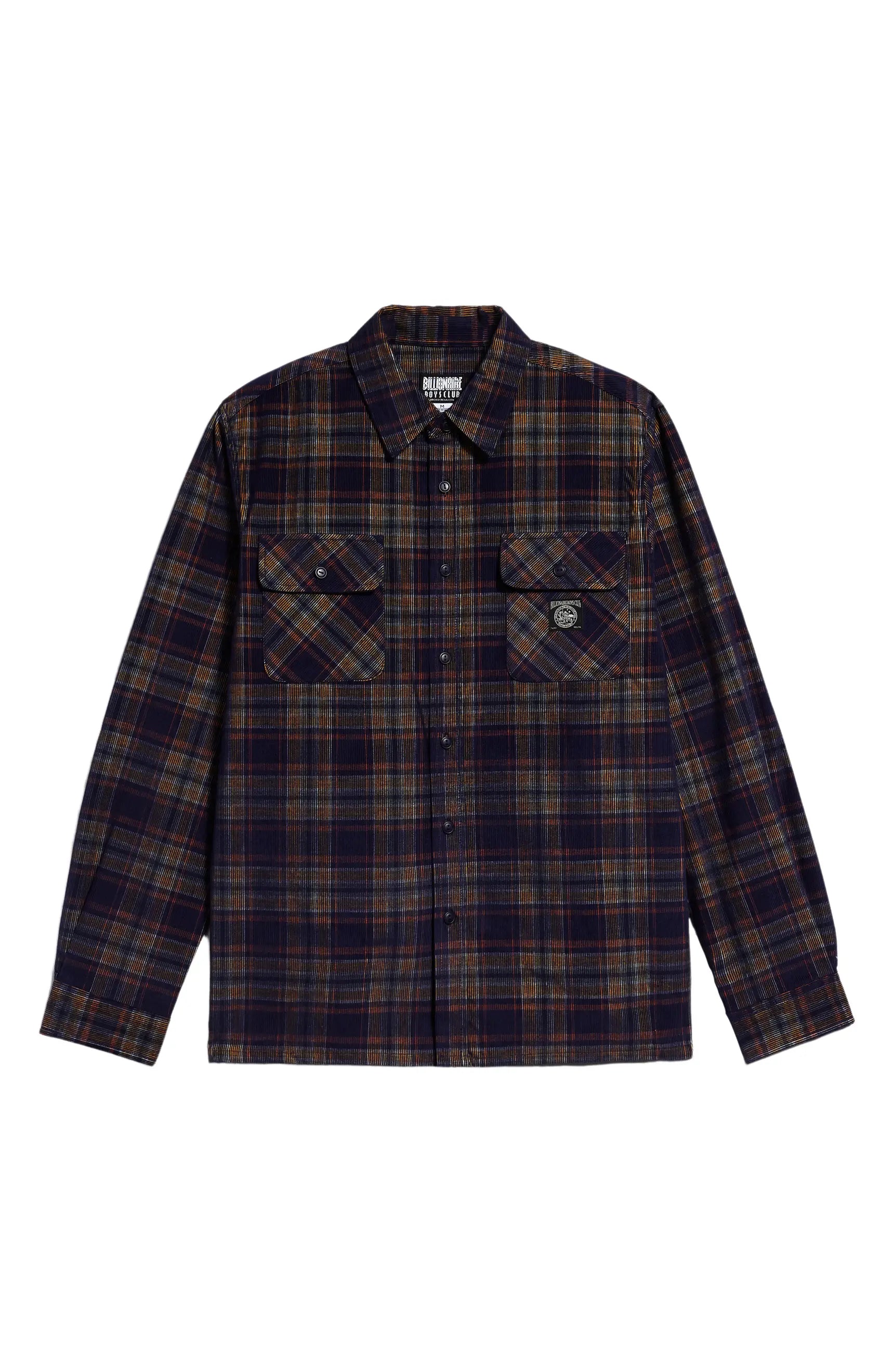 BBC "BIG BANG" PLAID BUTTON UP