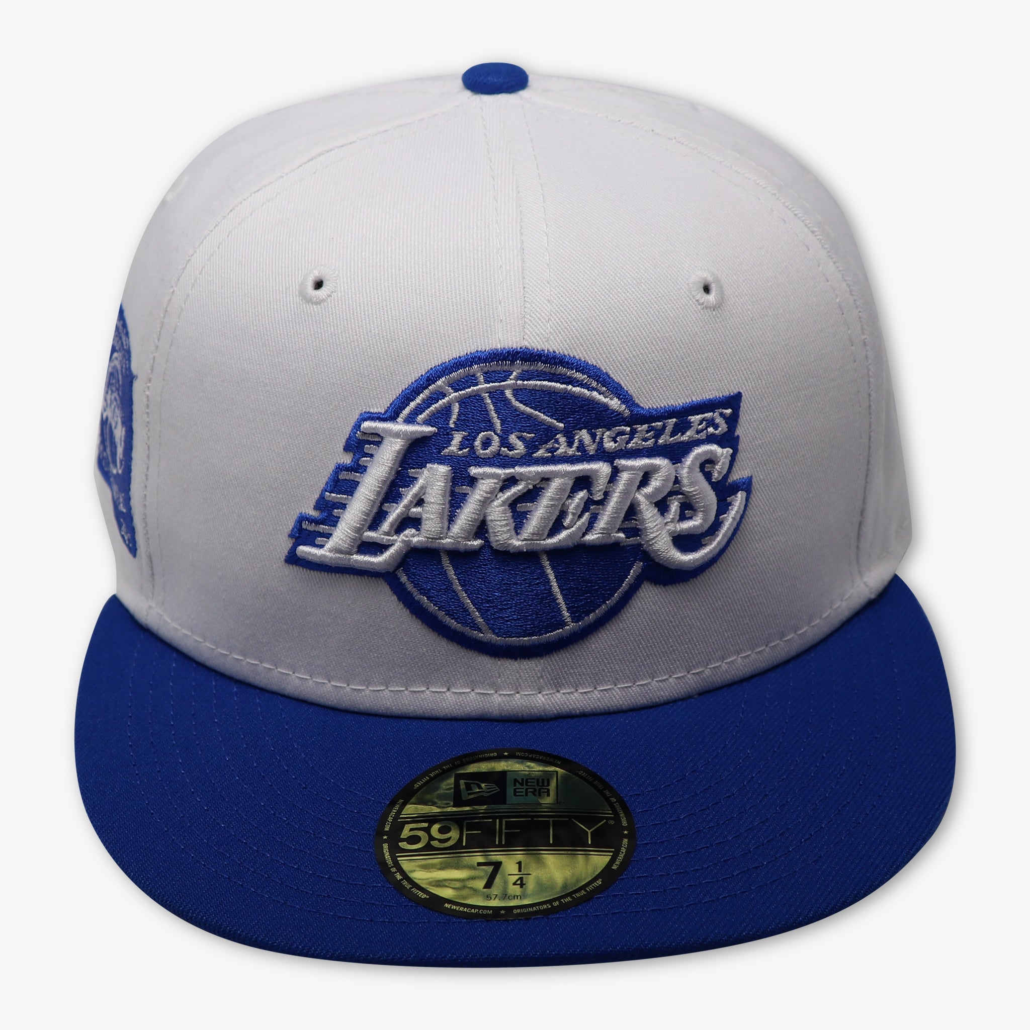 LOS ANGELES LAKERS (2020 CHAMPS) NEW ERA 59FIFTY FITTED (GREY UNDER VISOR)