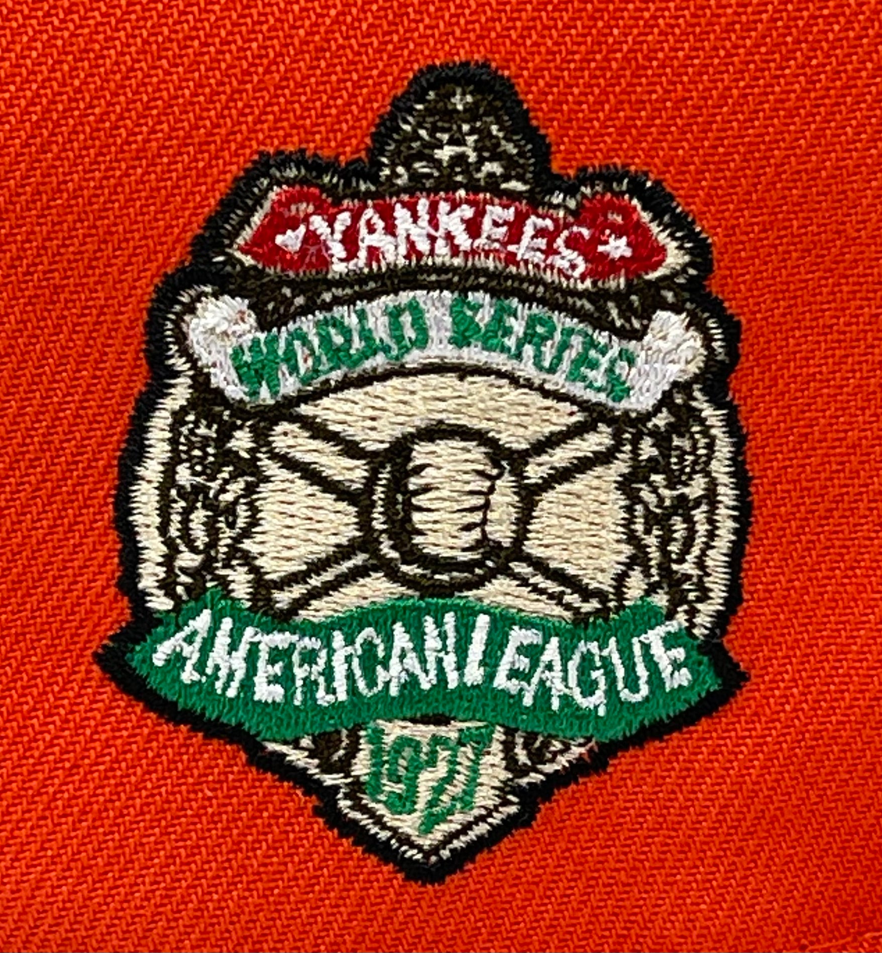 NEW YORK YANKEES (ORANGE) (1927 WORLD SERIES) NEW ERA 59FIFTY FITTED (GREEN UNDER VISOR)