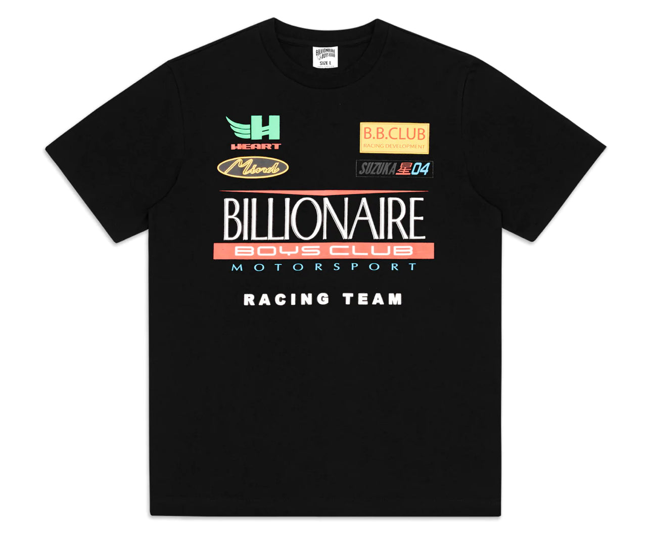 BBC "RACING TEAM" TEE BLACK