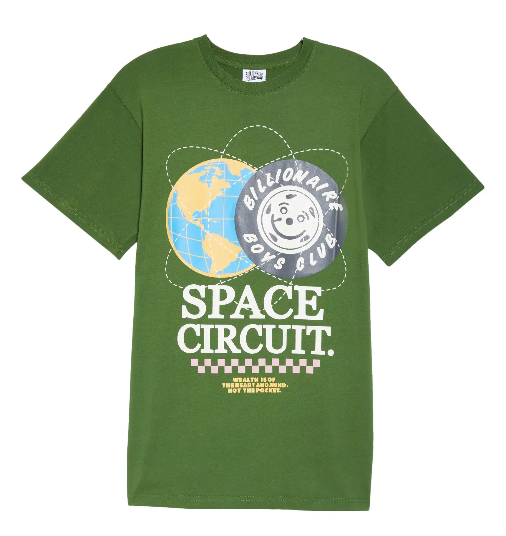 BBC "SPACE CIRCUIT" TEE GREEN